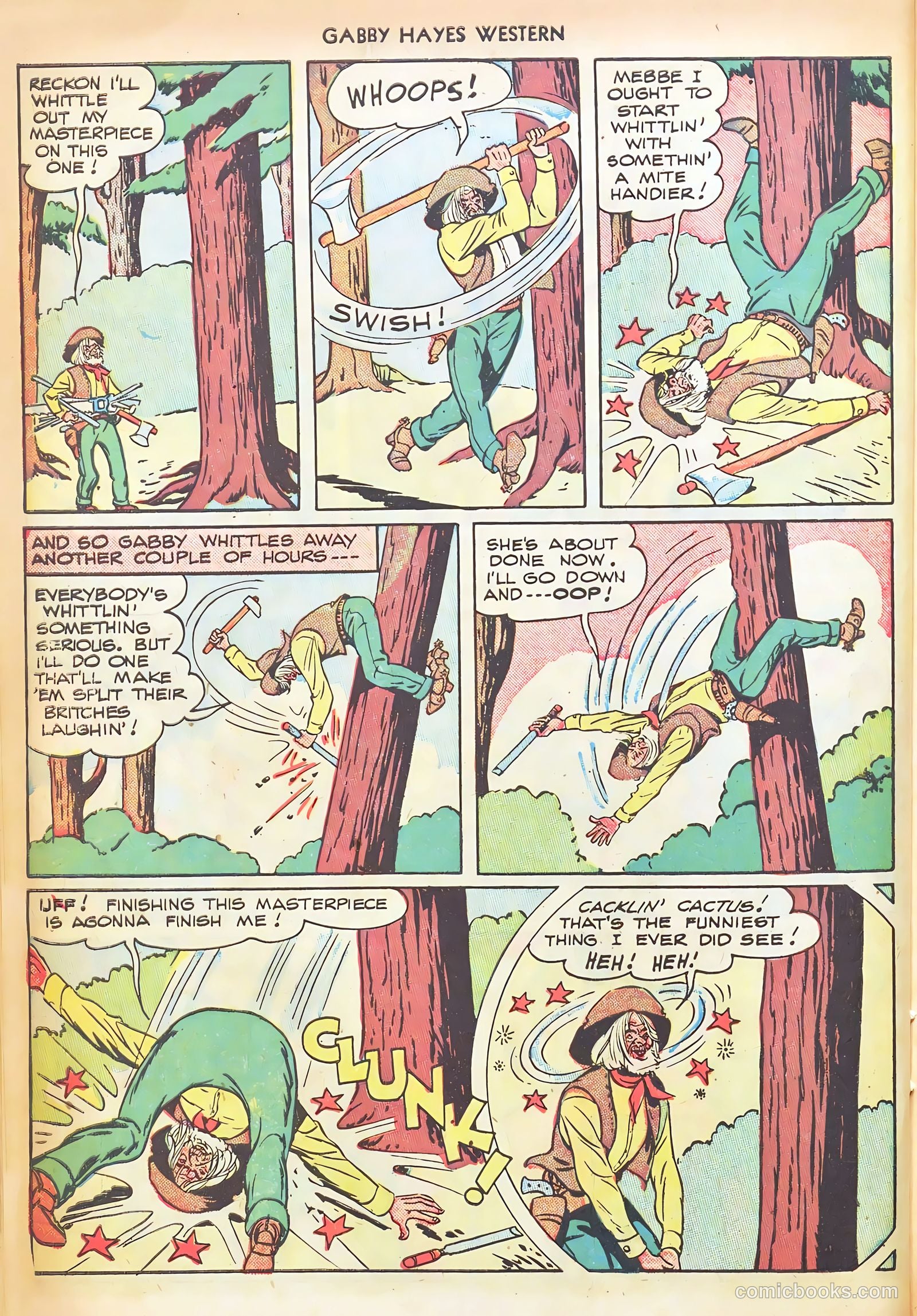 Gabby Hayes Western #3 — page 34 of 52