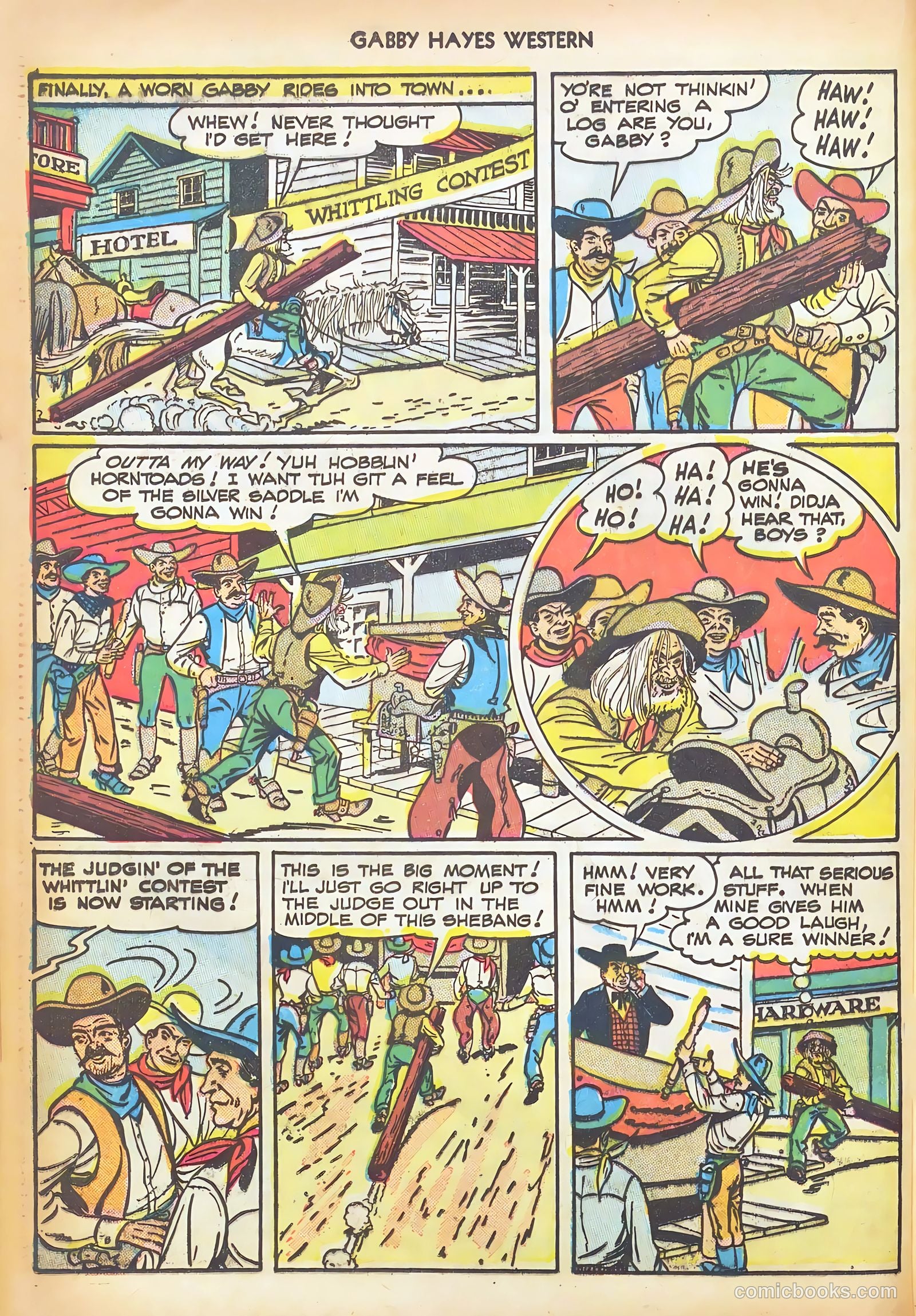 Gabby Hayes Western #3 — page 36 of 52