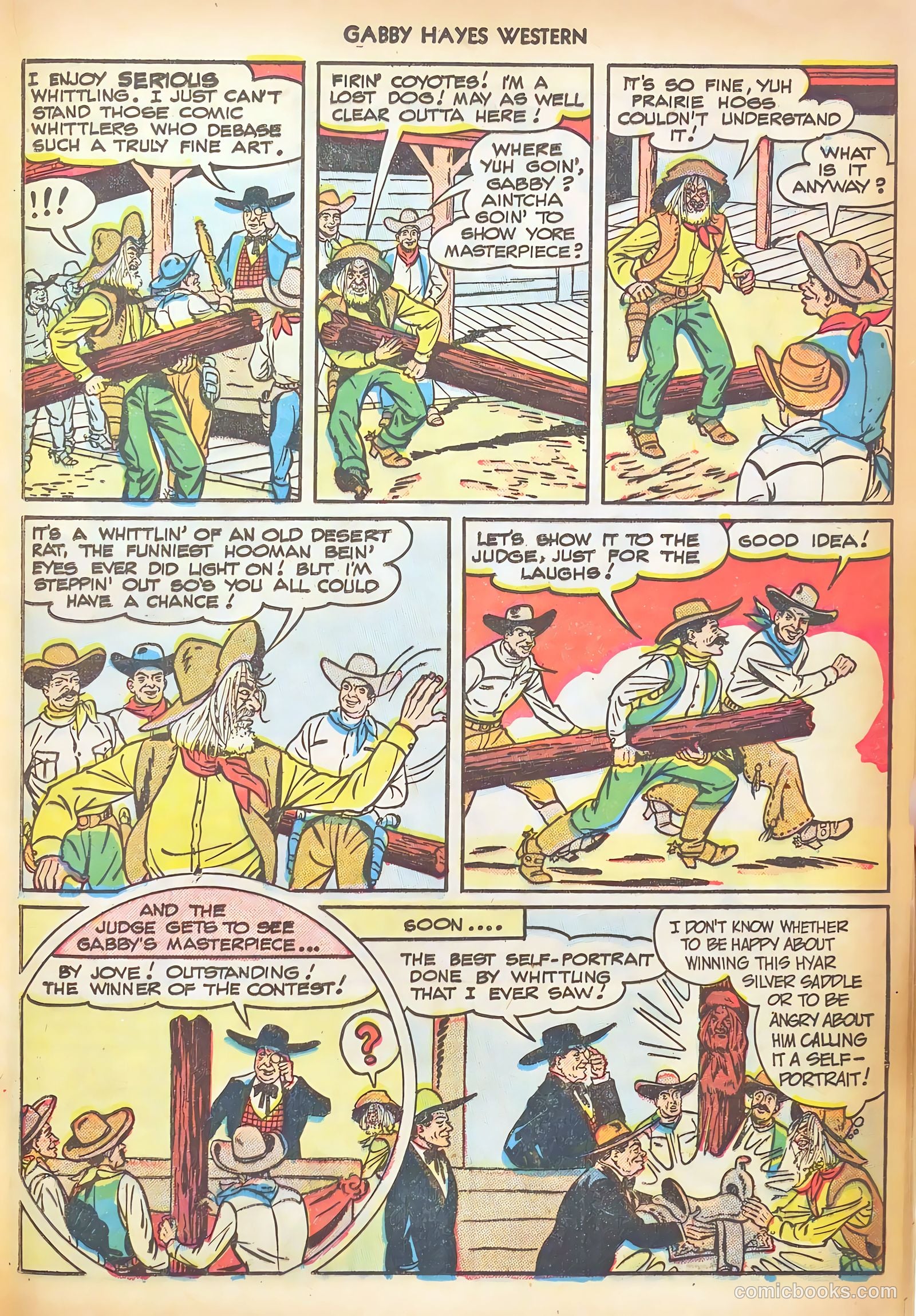 Gabby Hayes Western #3 — page 37 of 52