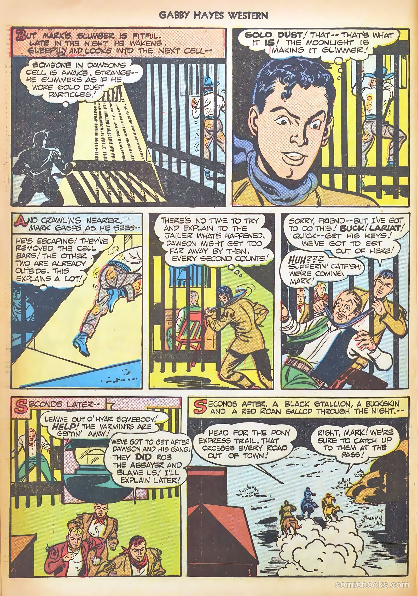 Gabby Hayes Western #3 — page 40 of 52