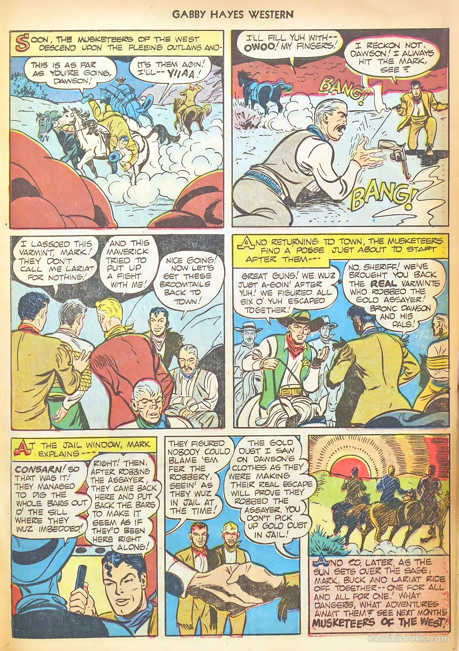 Gabby Hayes Western #3 — page 41 of 52