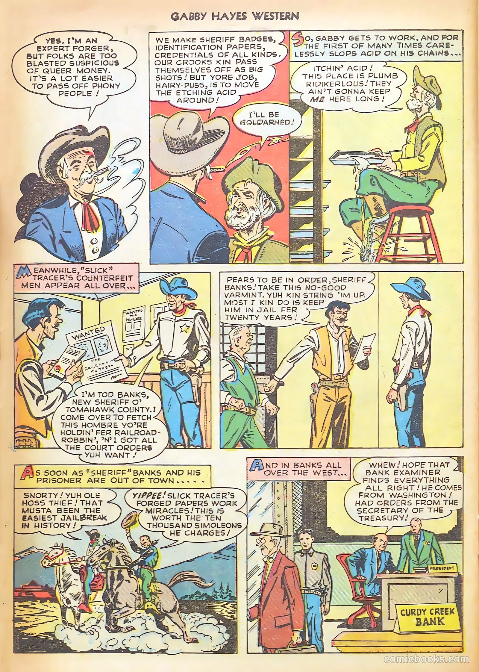 Gabby Hayes Western #3 — page 44 of 52
