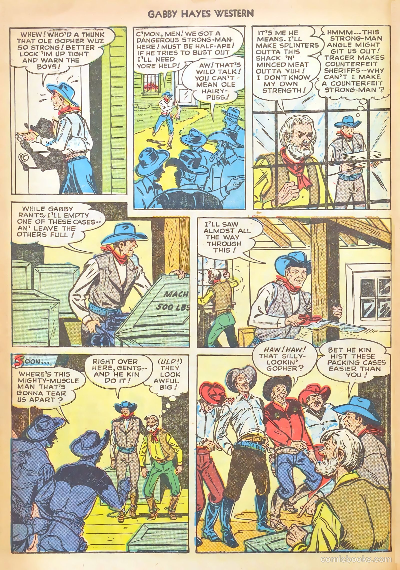 Gabby Hayes Western #3 — page 46 of 52