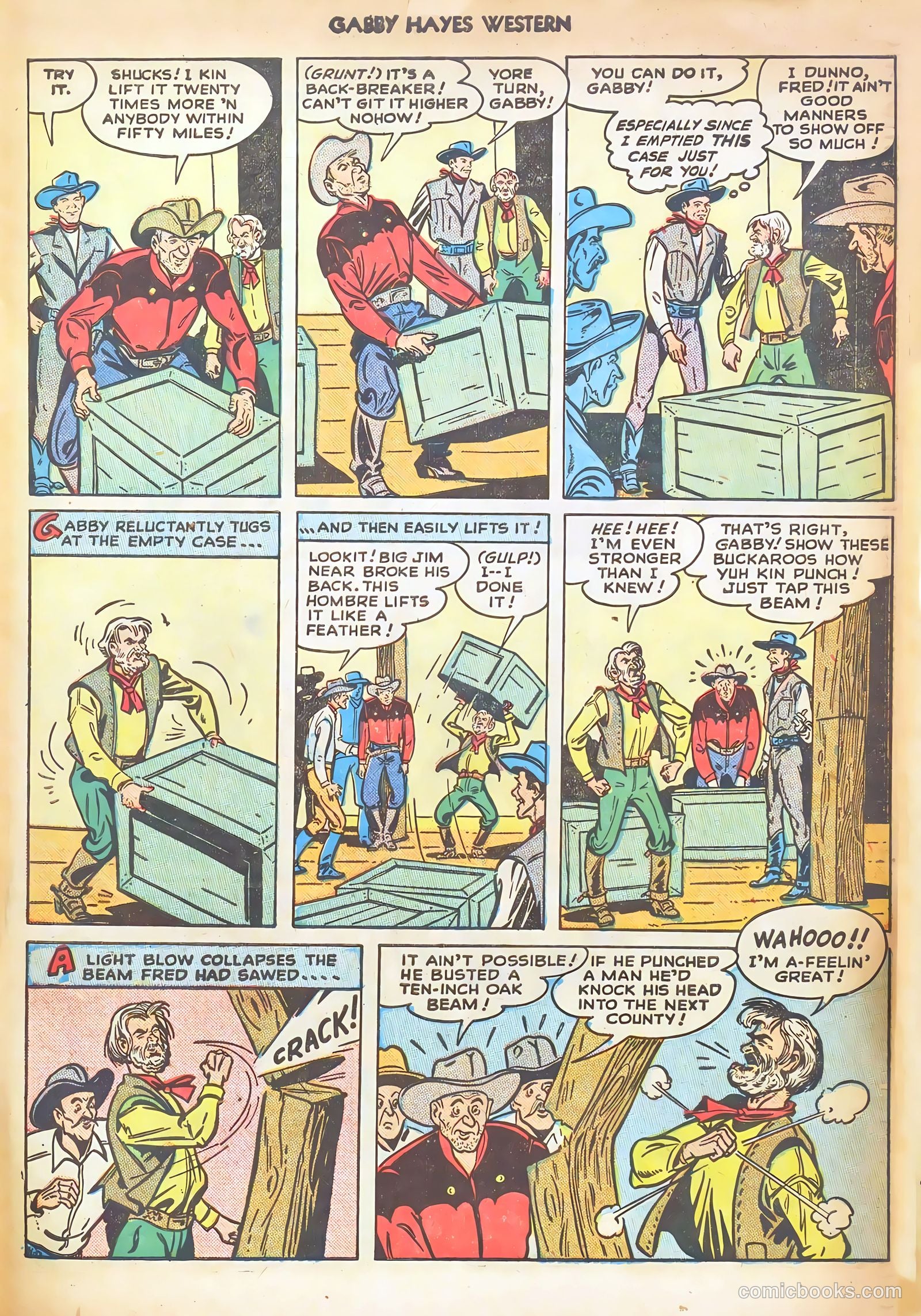 Gabby Hayes Western #3 — page 47 of 52