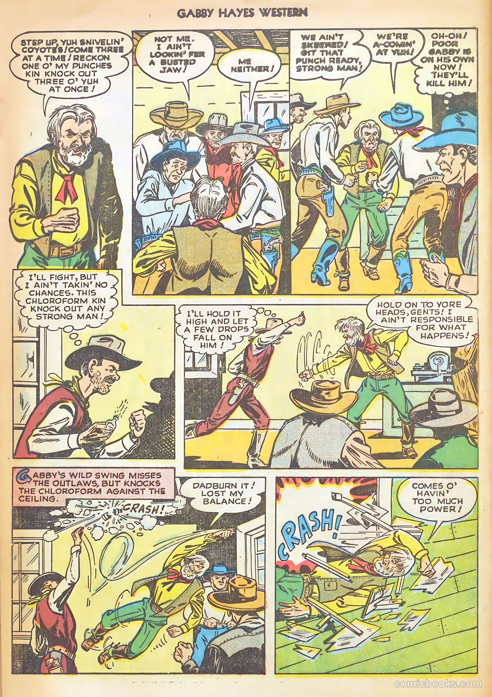 Gabby Hayes Western #3 — page 48 of 52