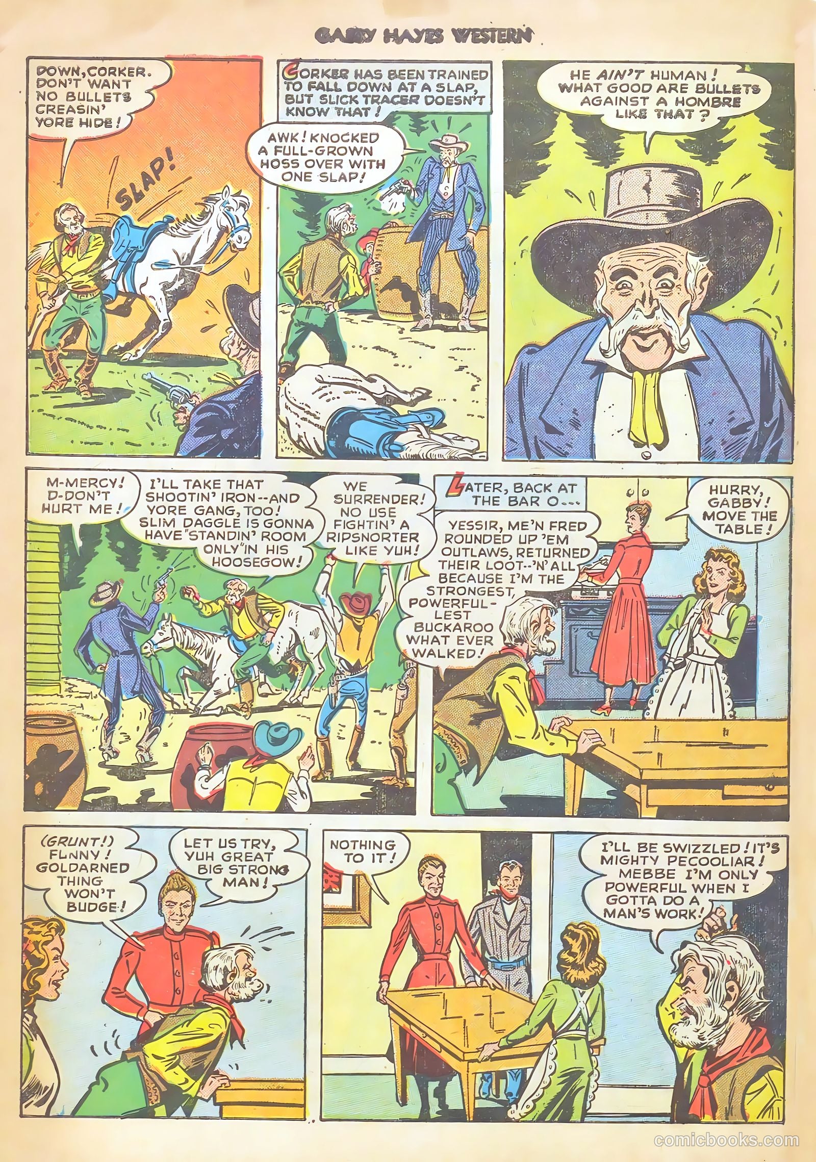 Gabby Hayes Western #3 — page 50 of 52