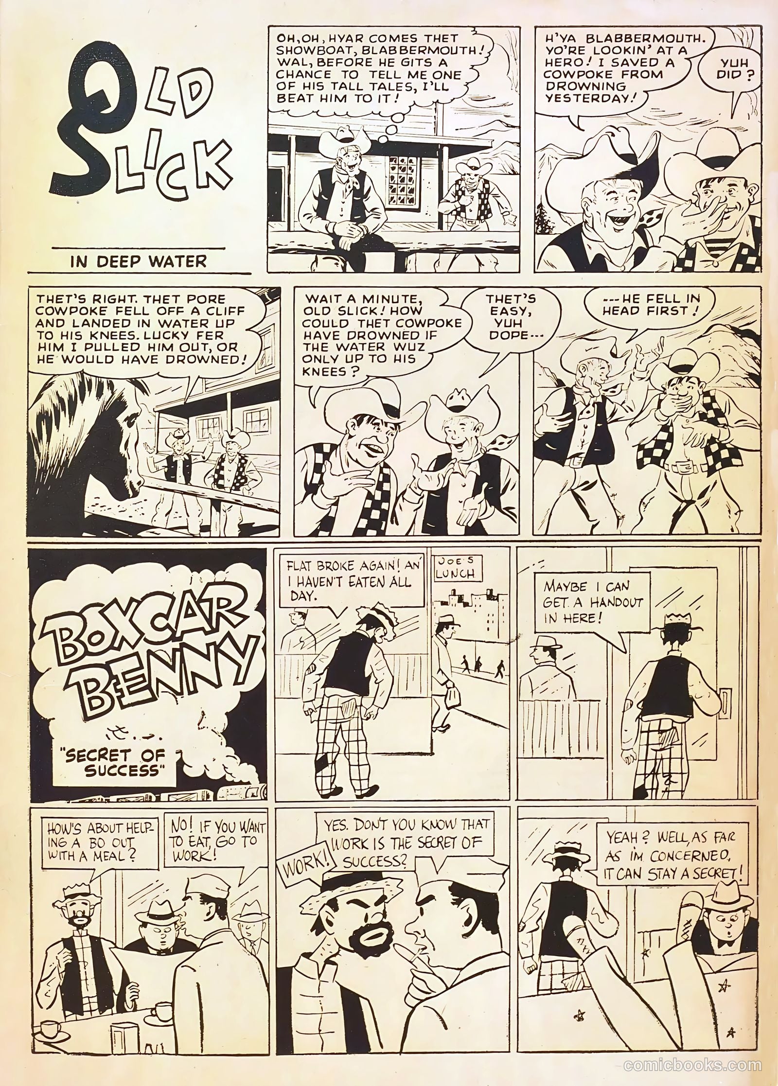 Gabby Hayes Western #3 — page 51 of 52