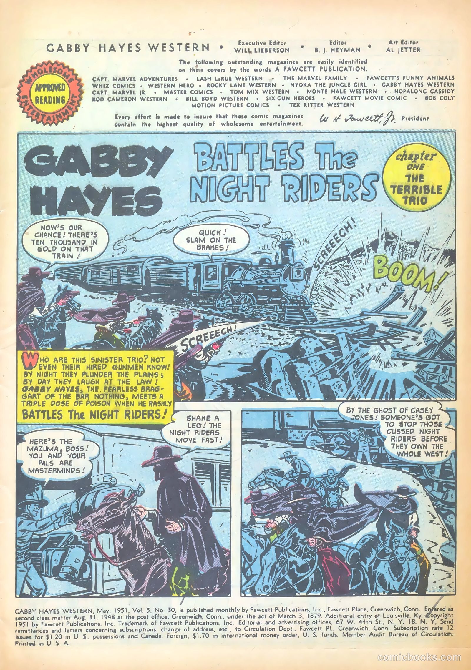 Gabby Hayes Western #30 — page 3 of 36
