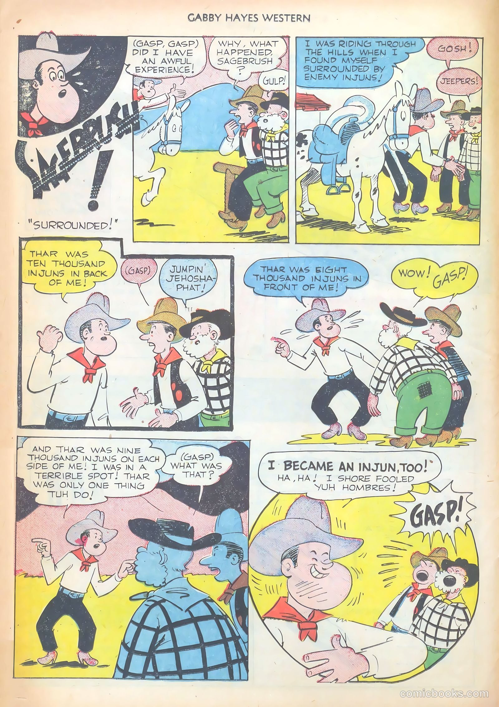 Gabby Hayes Western #30 — page 12 of 36