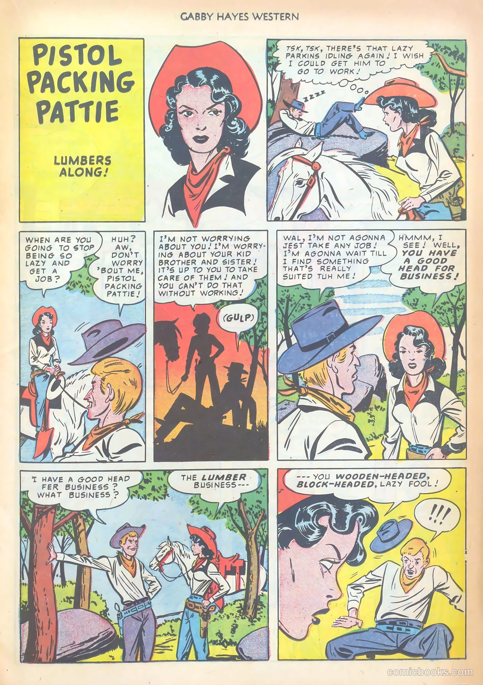 Gabby Hayes Western #30 — page 15 of 36