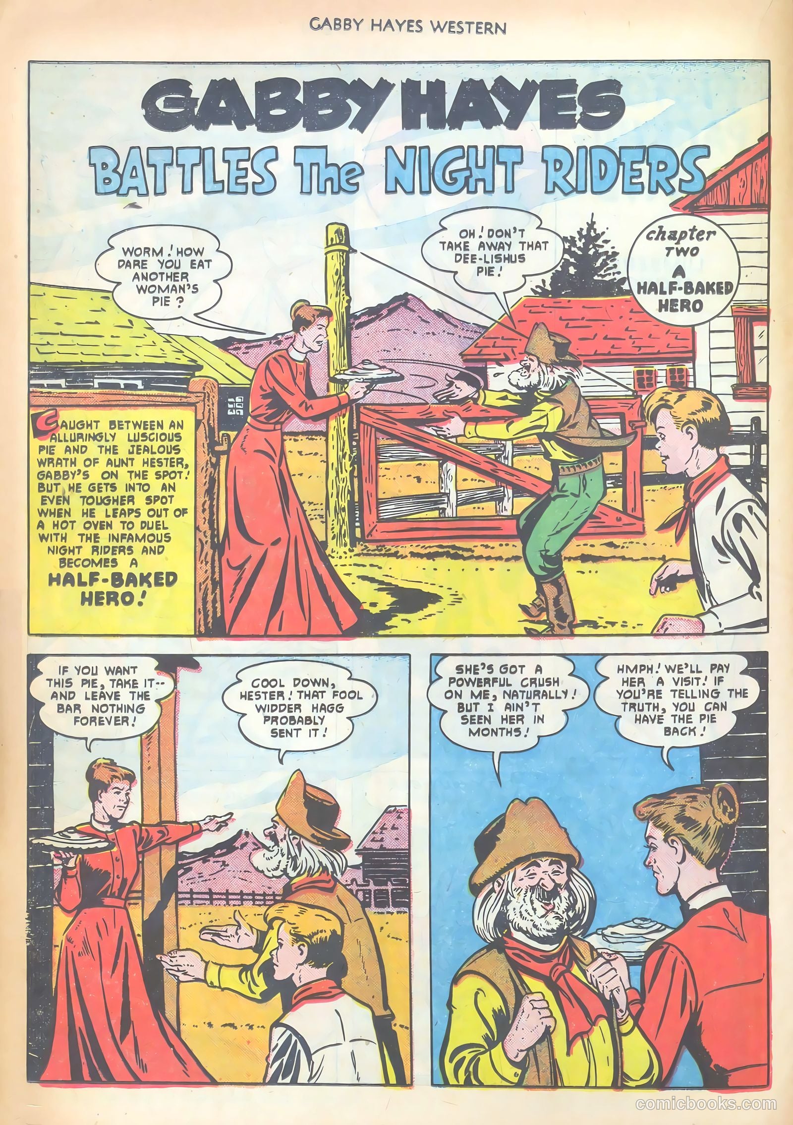 Gabby Hayes Western #30 — page 16 of 36