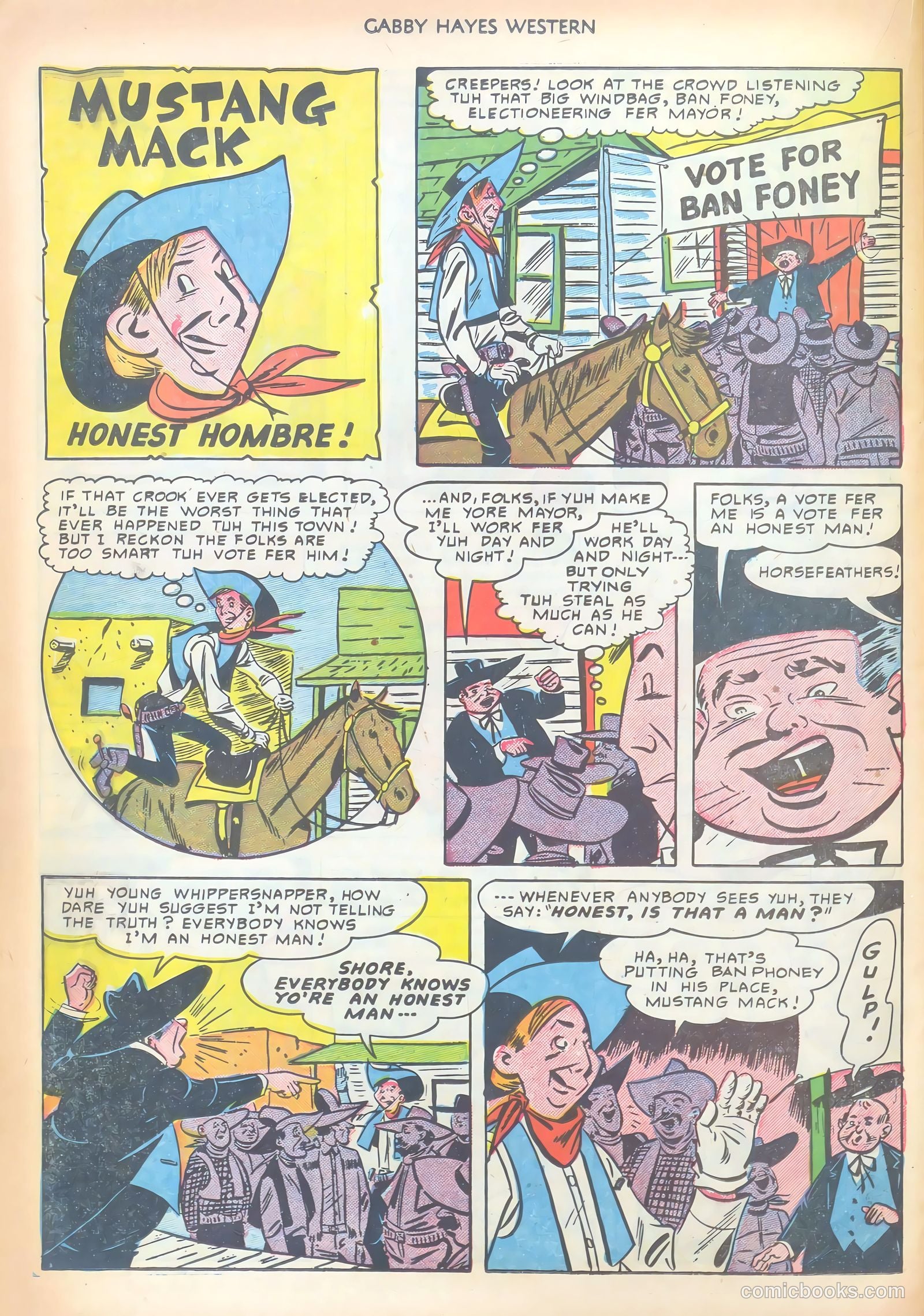Gabby Hayes Western #30 — page 22 of 36