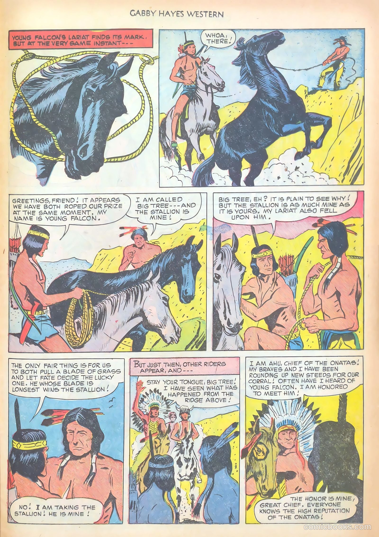 Gabby Hayes Western #30 — page 25 of 36