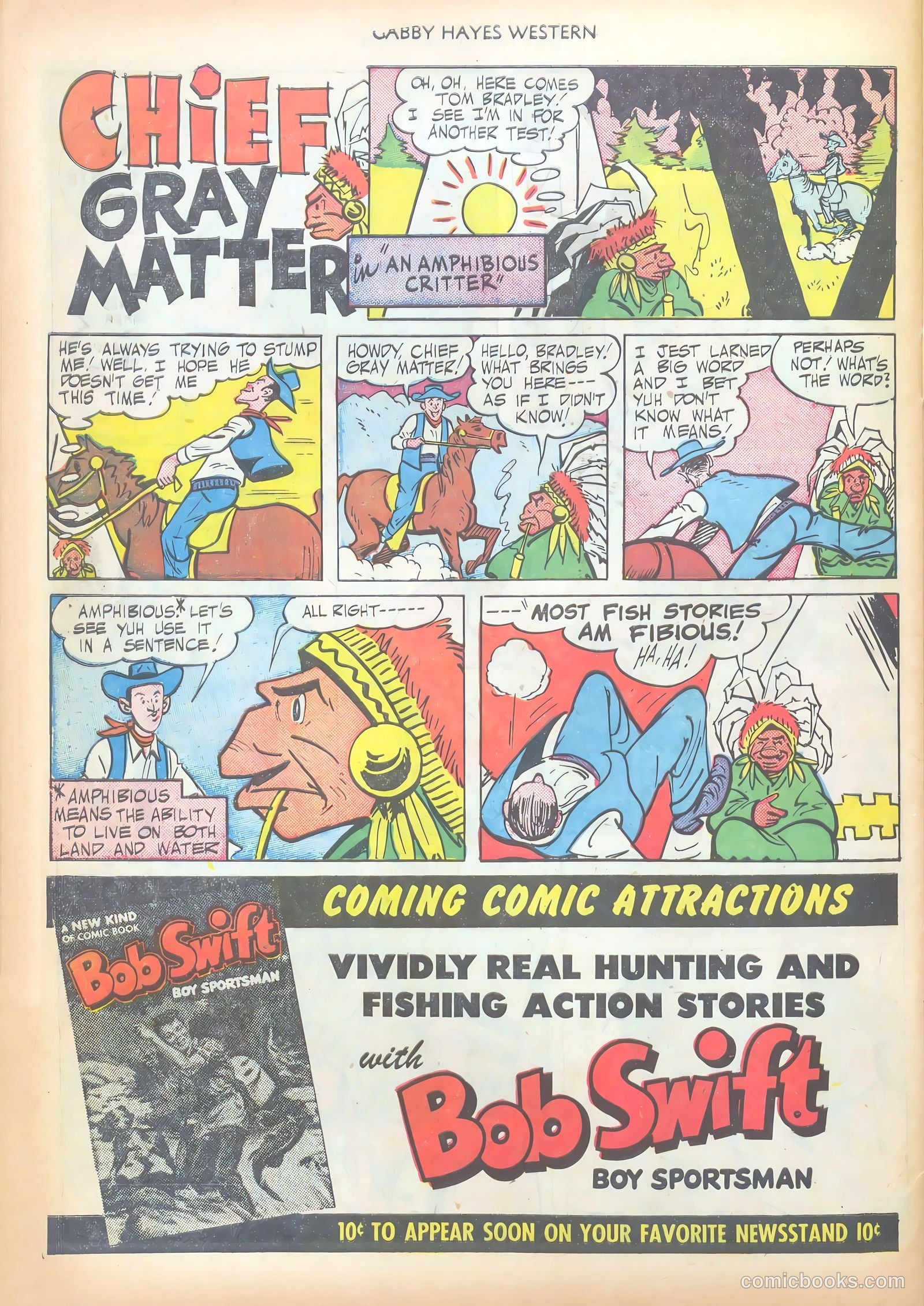 Gabby Hayes Western #30 — page 28 of 36