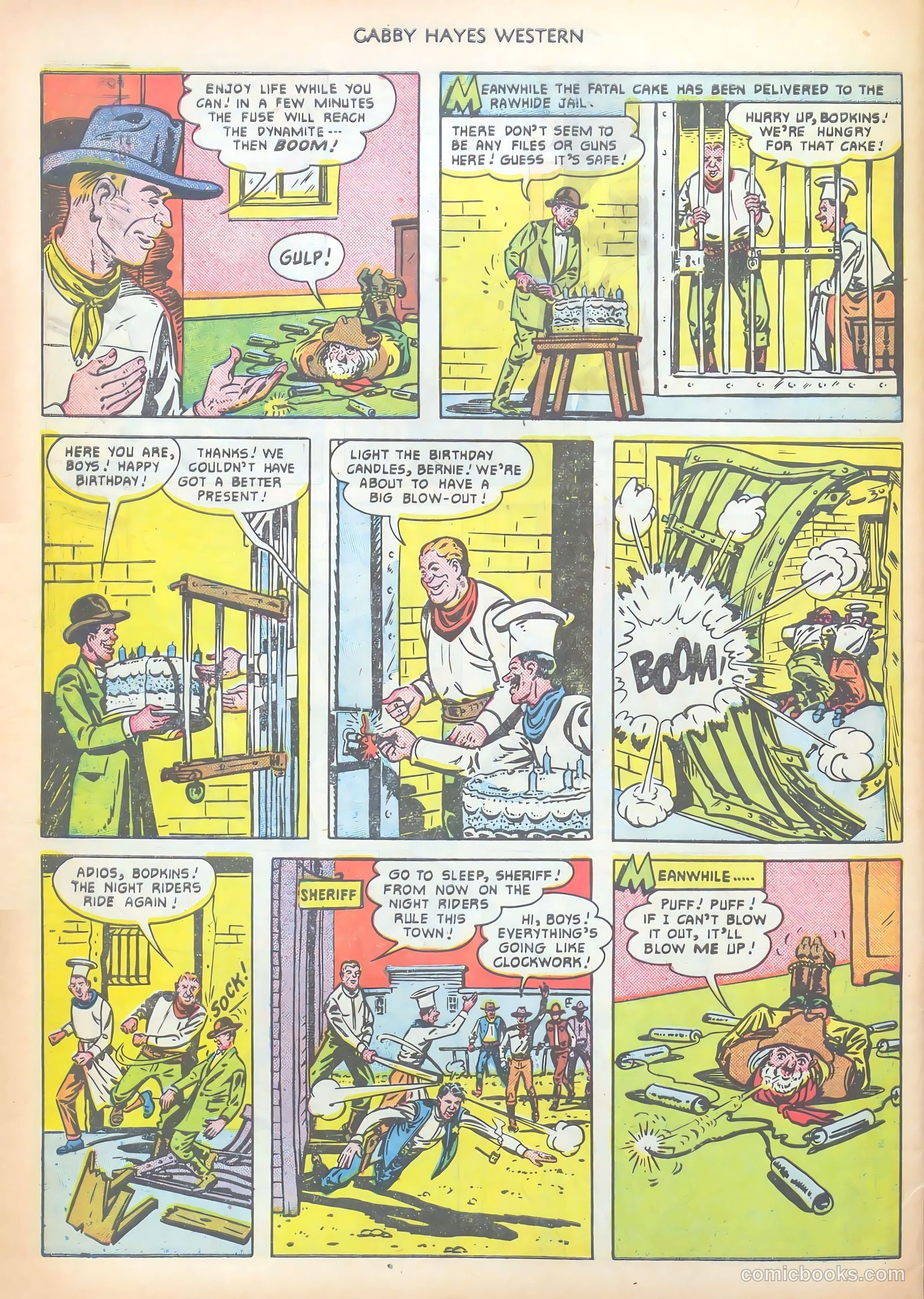 Gabby Hayes Western #30 — page 32 of 36