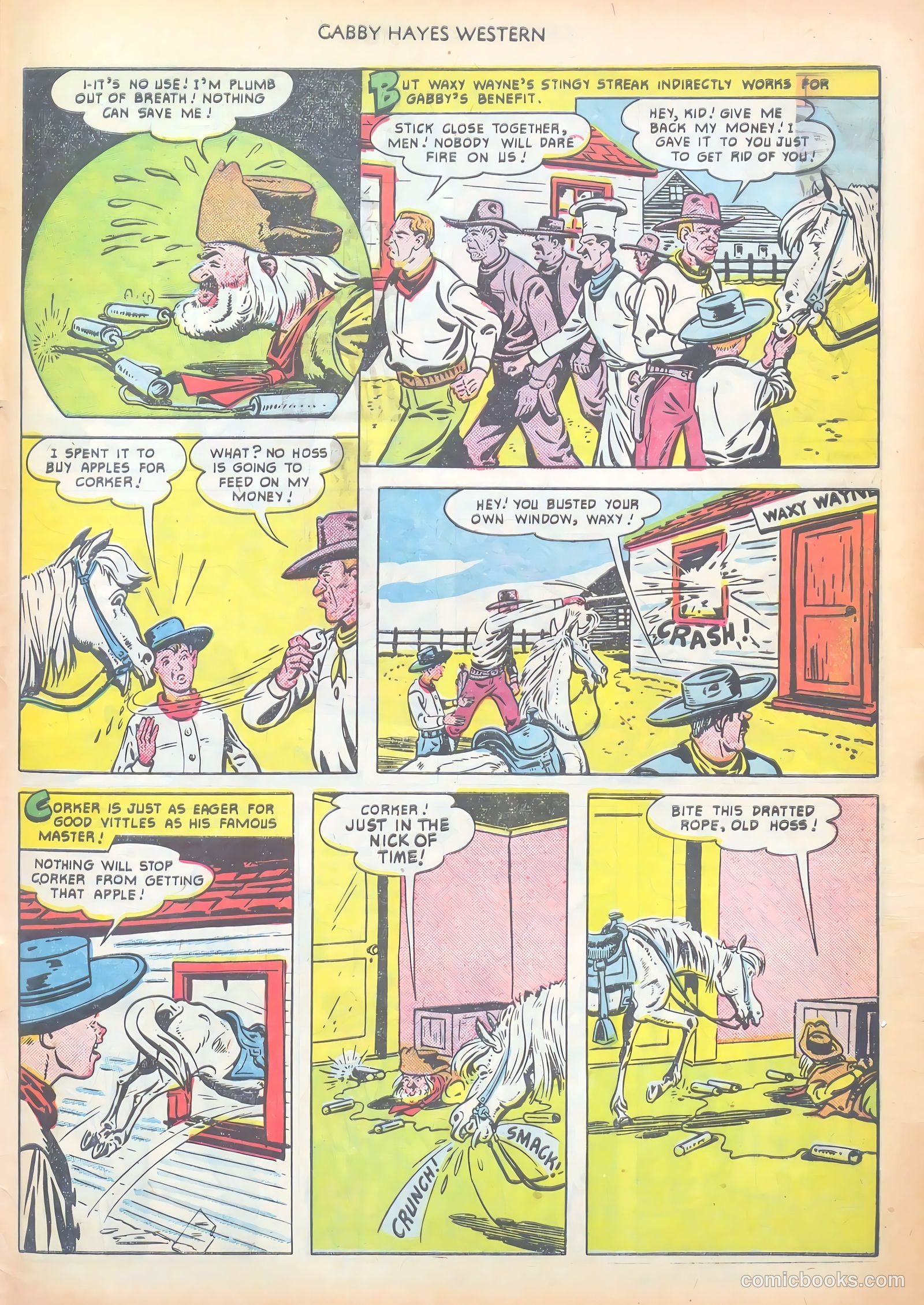 Gabby Hayes Western #30 — page 33 of 36