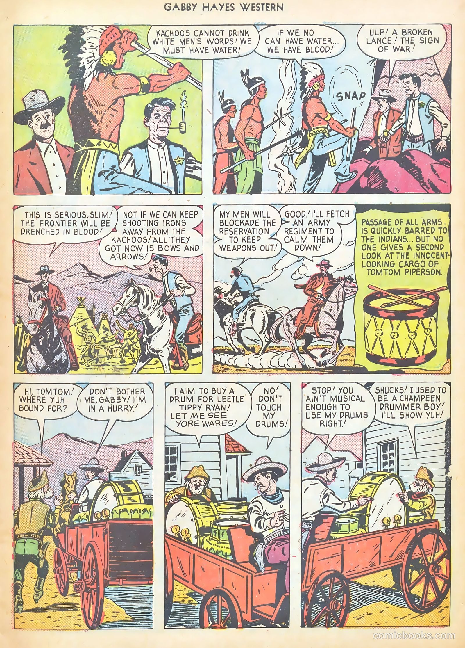 Gabby Hayes Western #31 — page 5 of 36