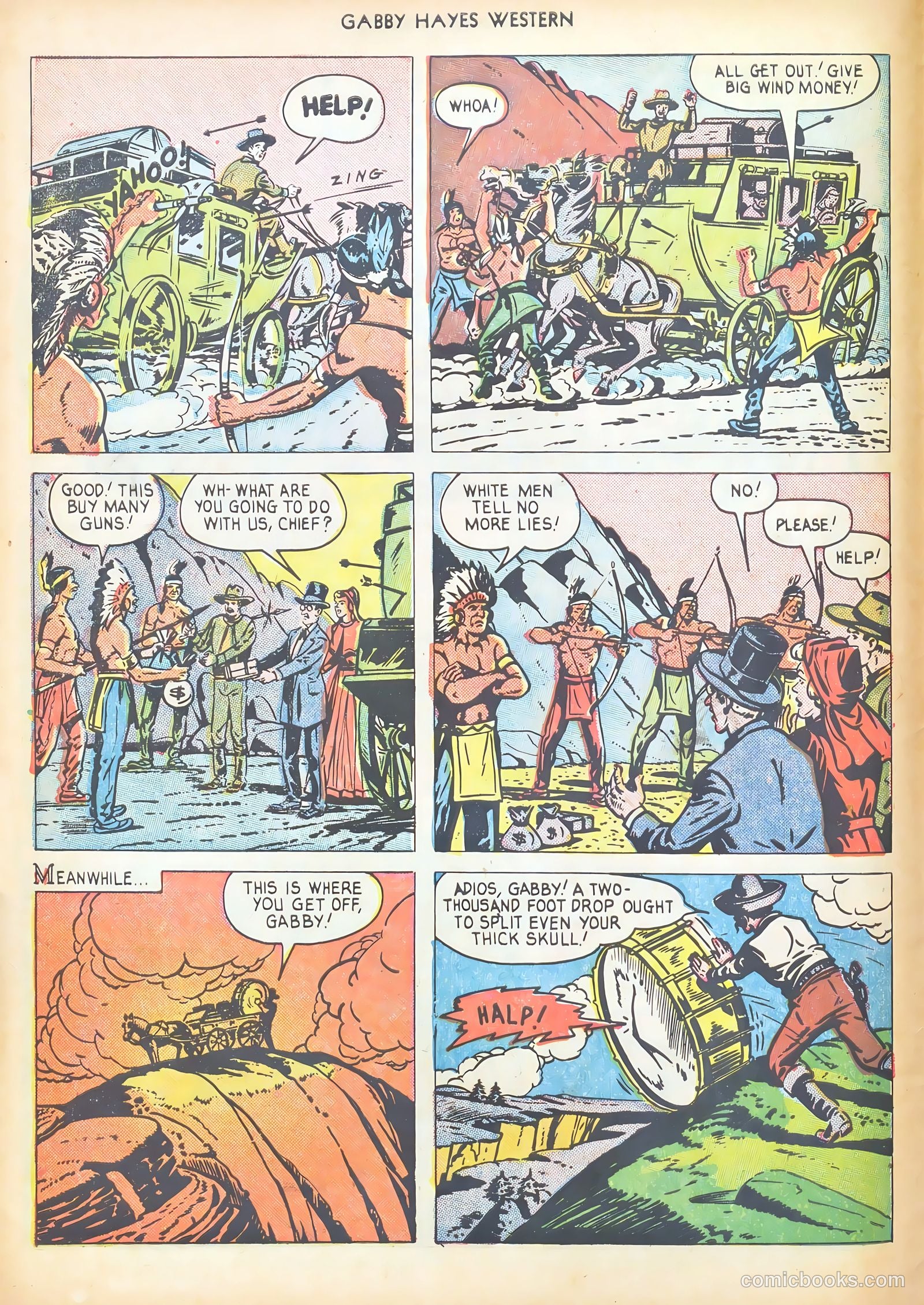 Gabby Hayes Western #31 — page 8 of 36