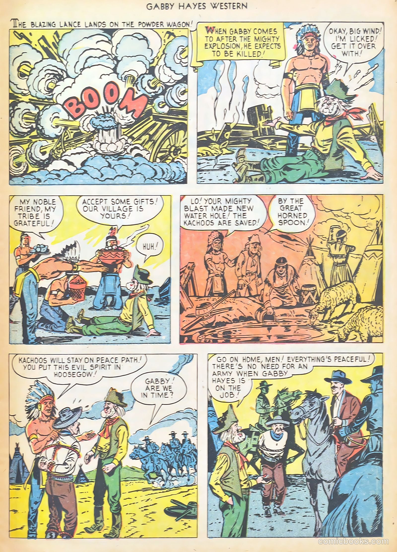 Gabby Hayes Western #31 — page 13 of 36