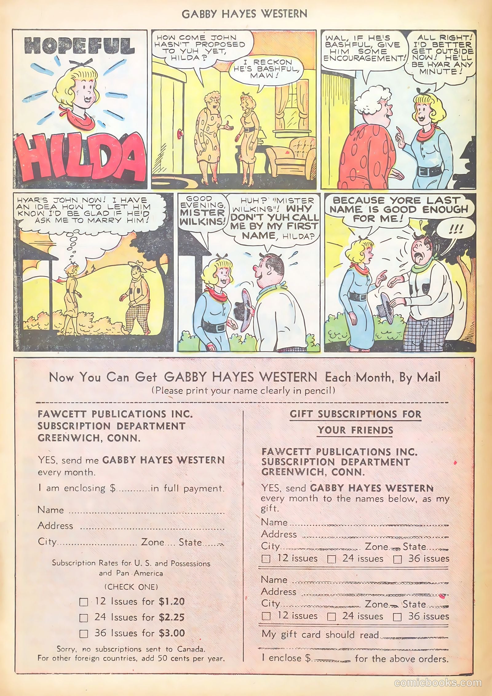 Gabby Hayes Western #31 — page 14 of 36