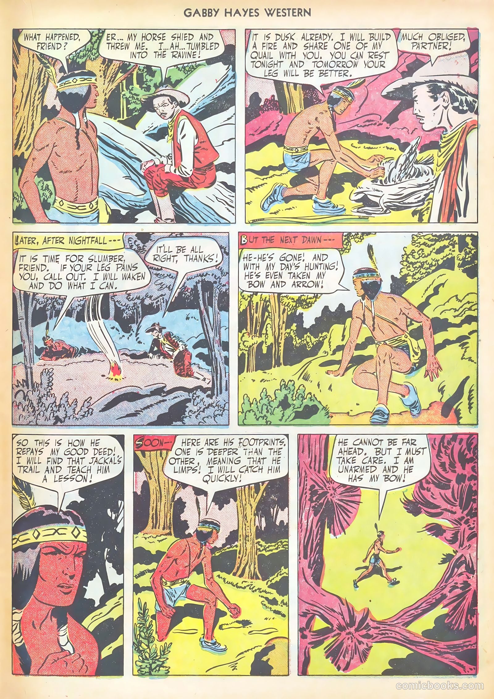 Gabby Hayes Western #31 — page 19 of 36