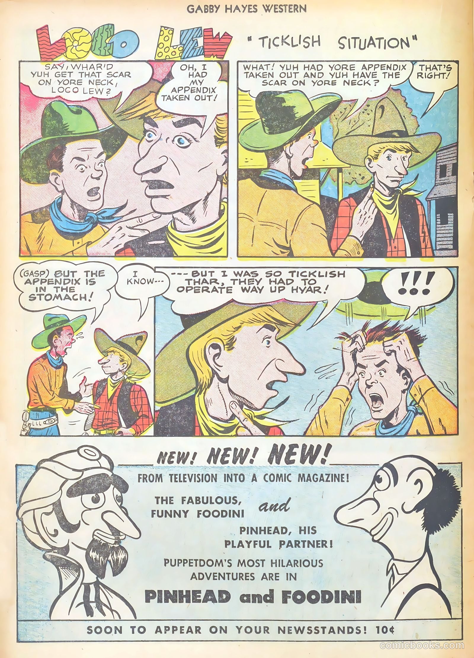 Gabby Hayes Western #31 — page 22 of 36
