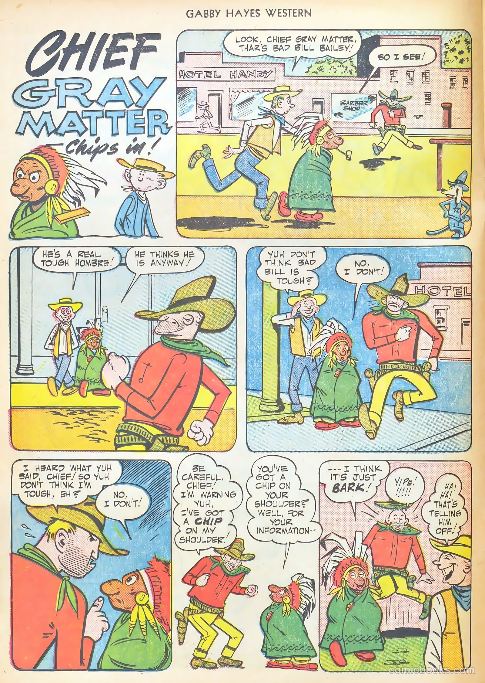 Gabby Hayes Western #31 — page 24 of 36