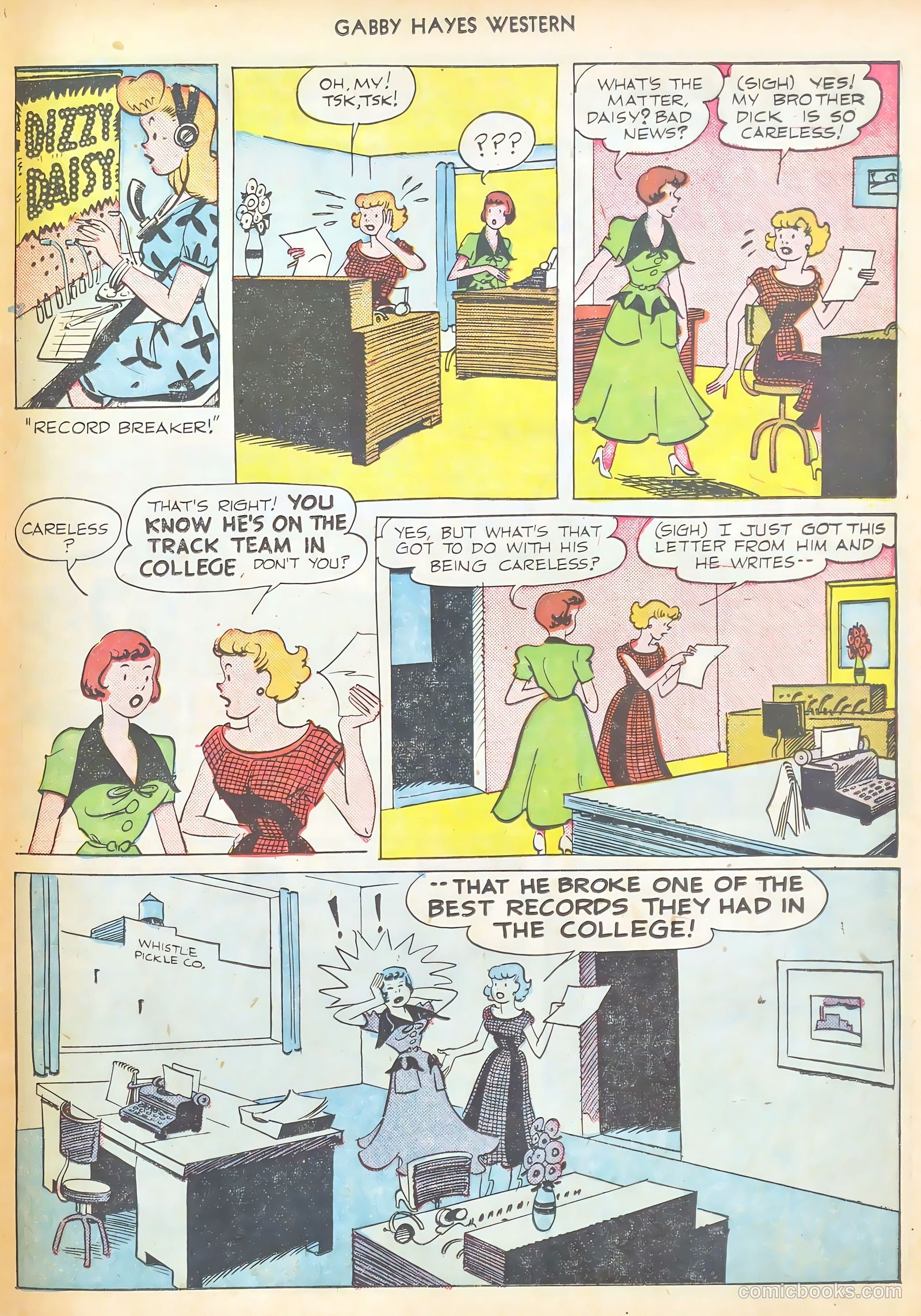 Gabby Hayes Western #31 — page 25 of 36