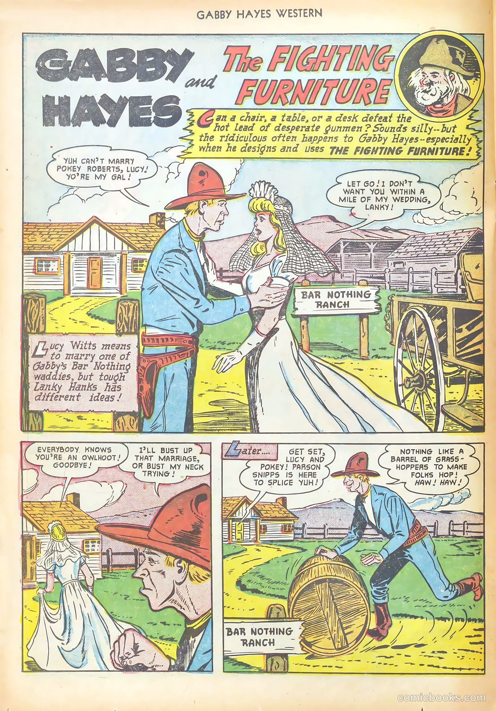 Gabby Hayes Western #31 — page 26 of 36