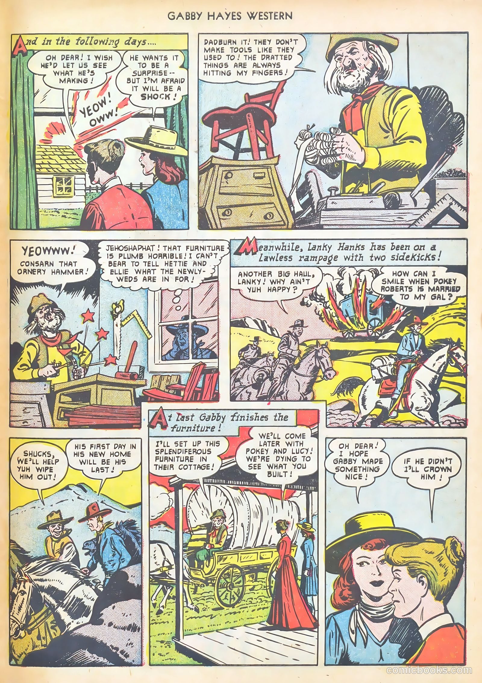 Gabby Hayes Western #31 — page 29 of 36