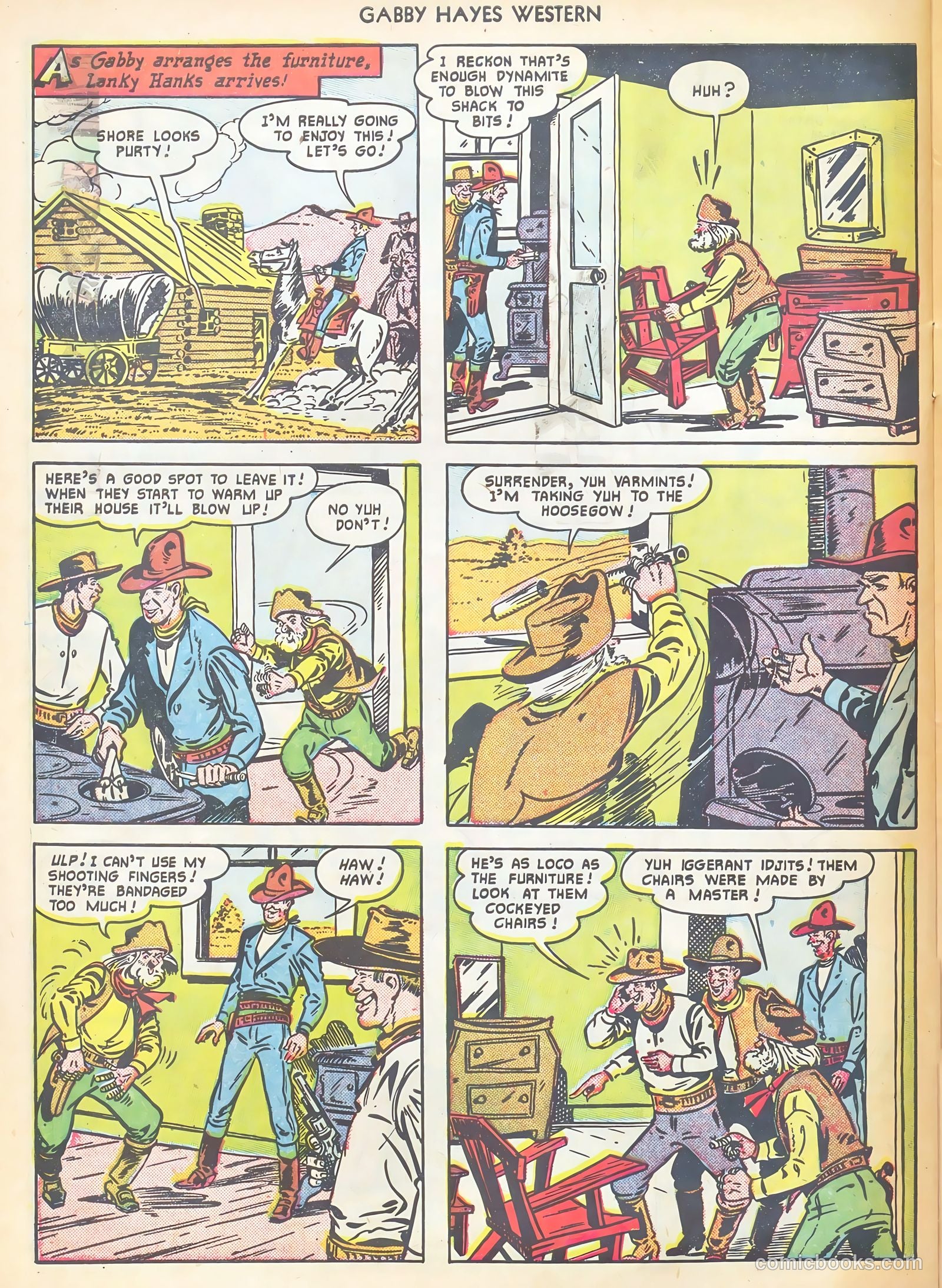 Gabby Hayes Western #31 — page 30 of 36
