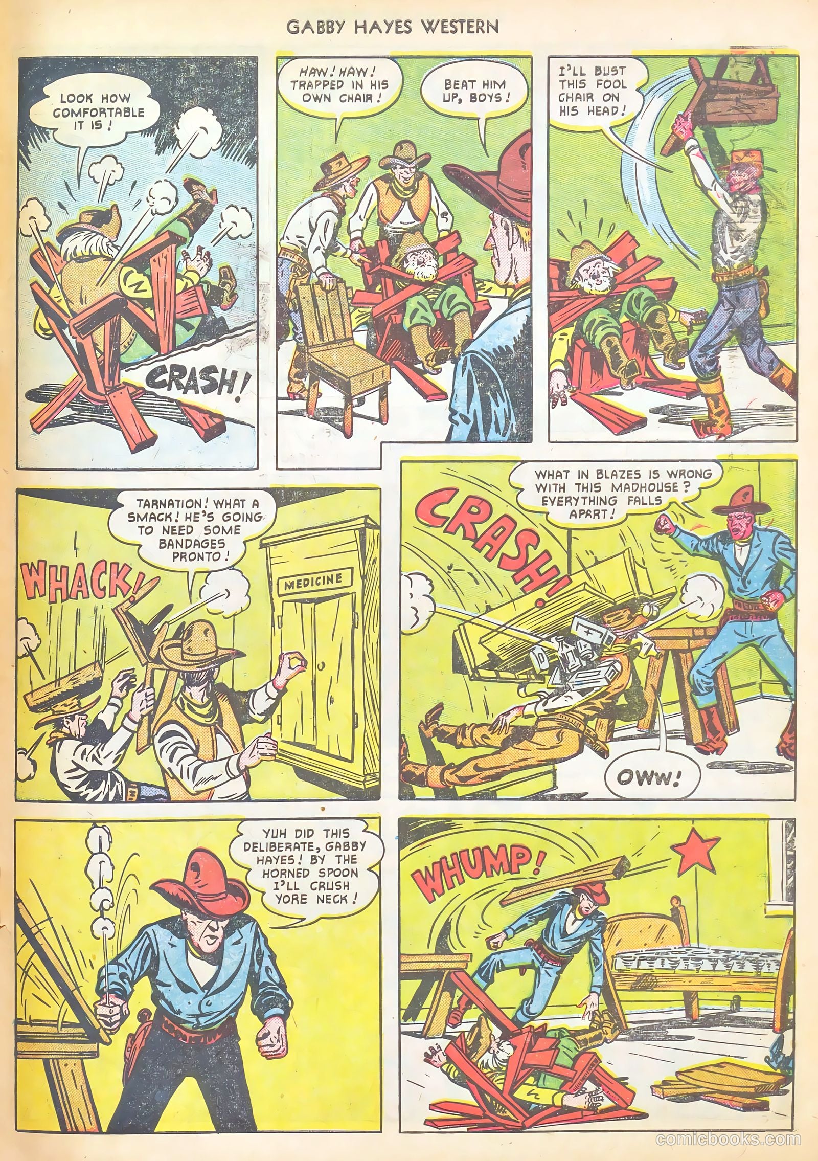 Gabby Hayes Western #31 — page 31 of 36