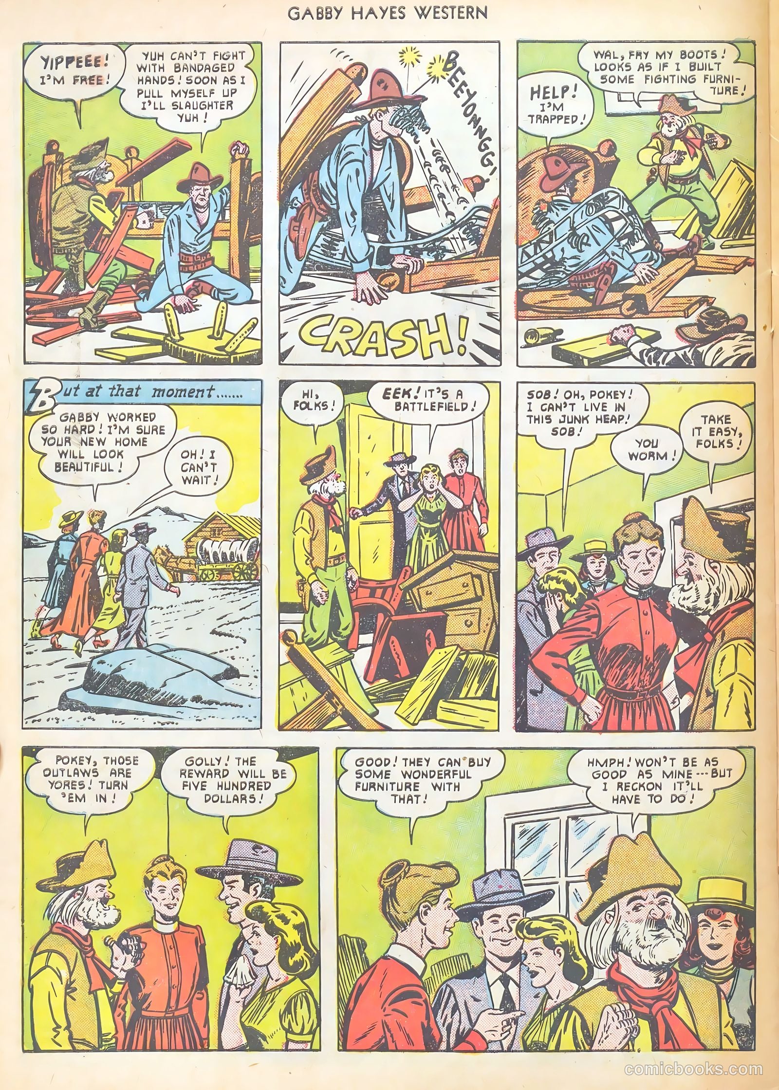 Gabby Hayes Western #31 — page 32 of 36