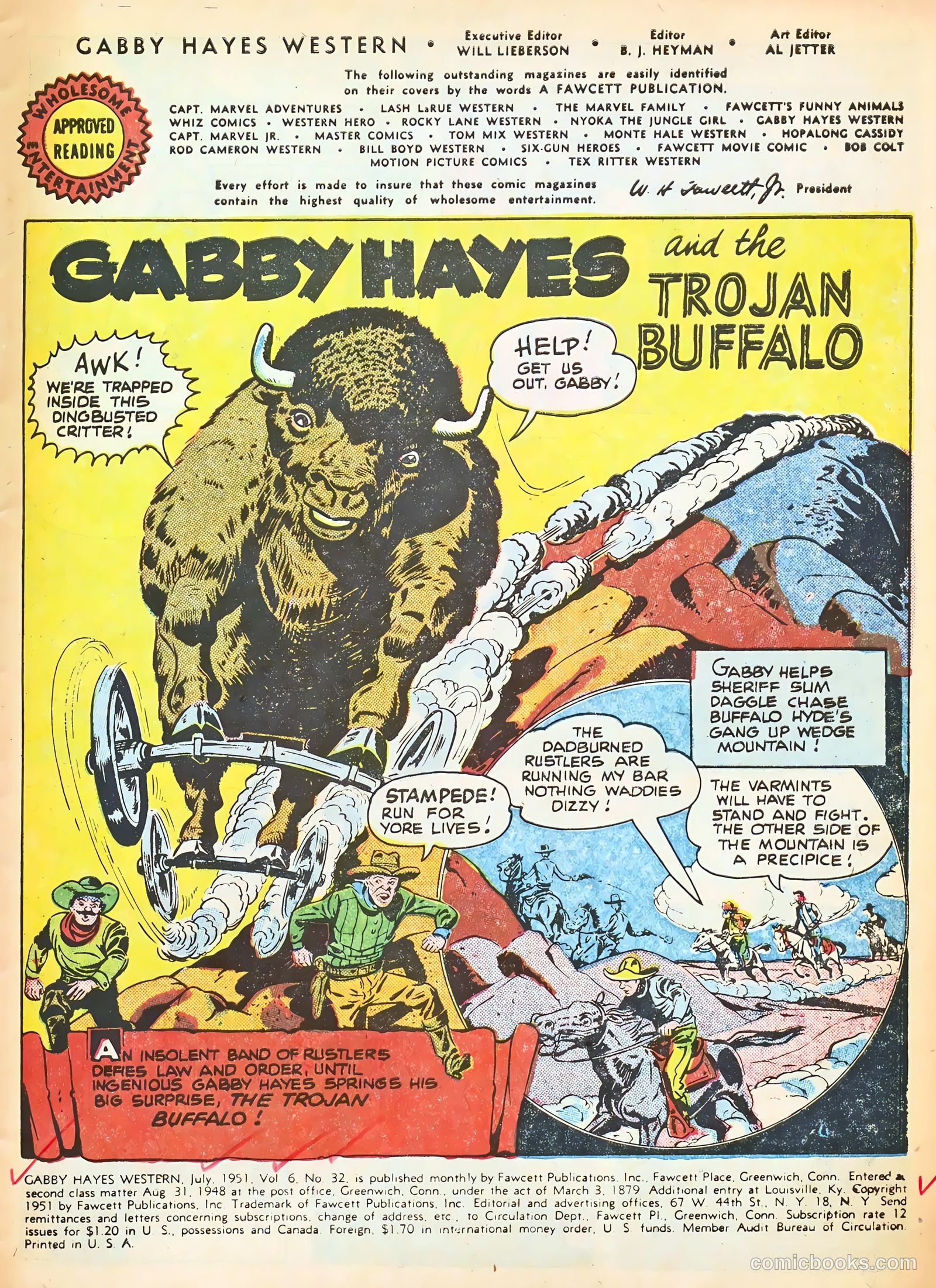 Gabby Hayes Western #32 — page 3 of 36
