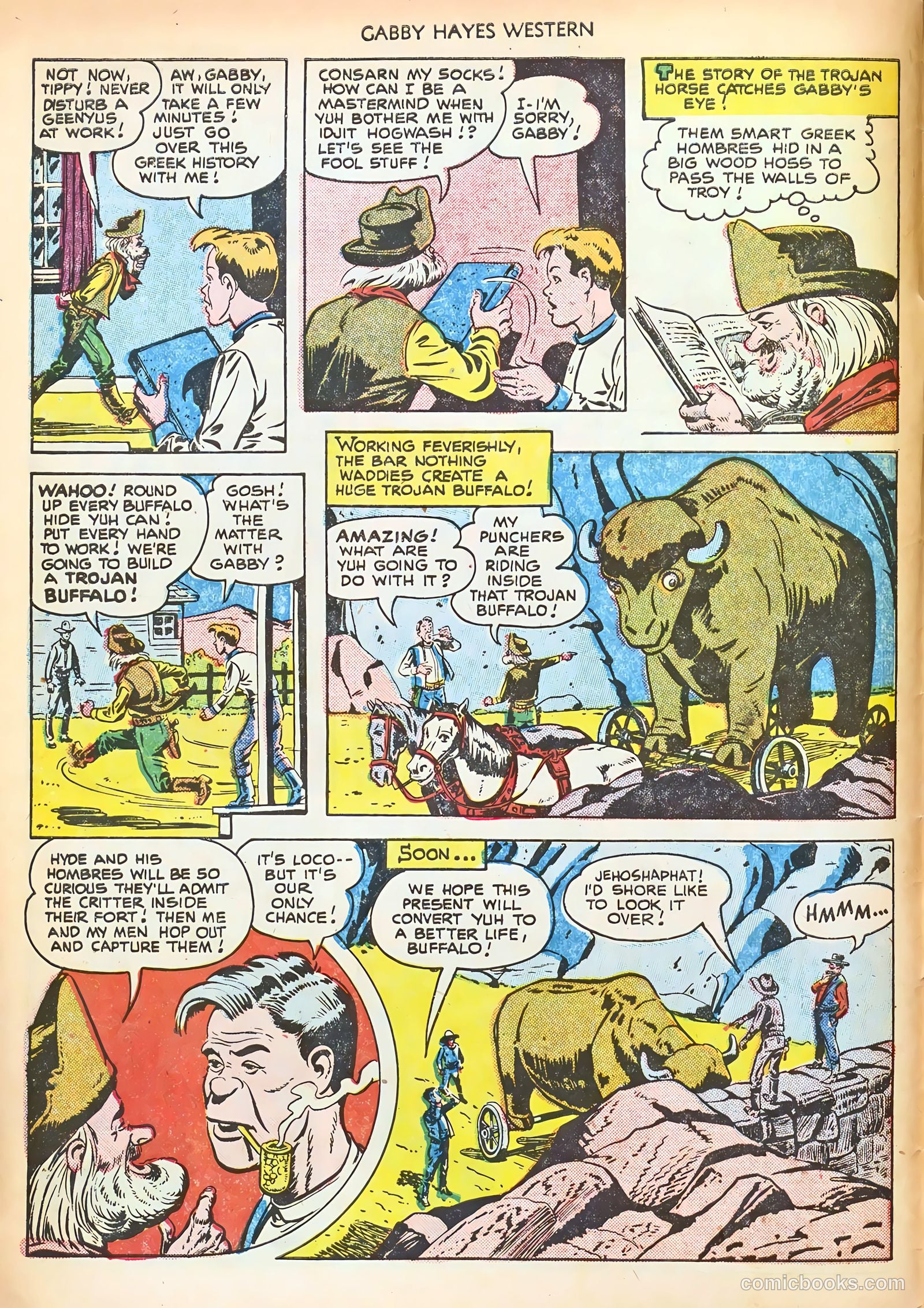 Gabby Hayes Western #32 — page 6 of 36