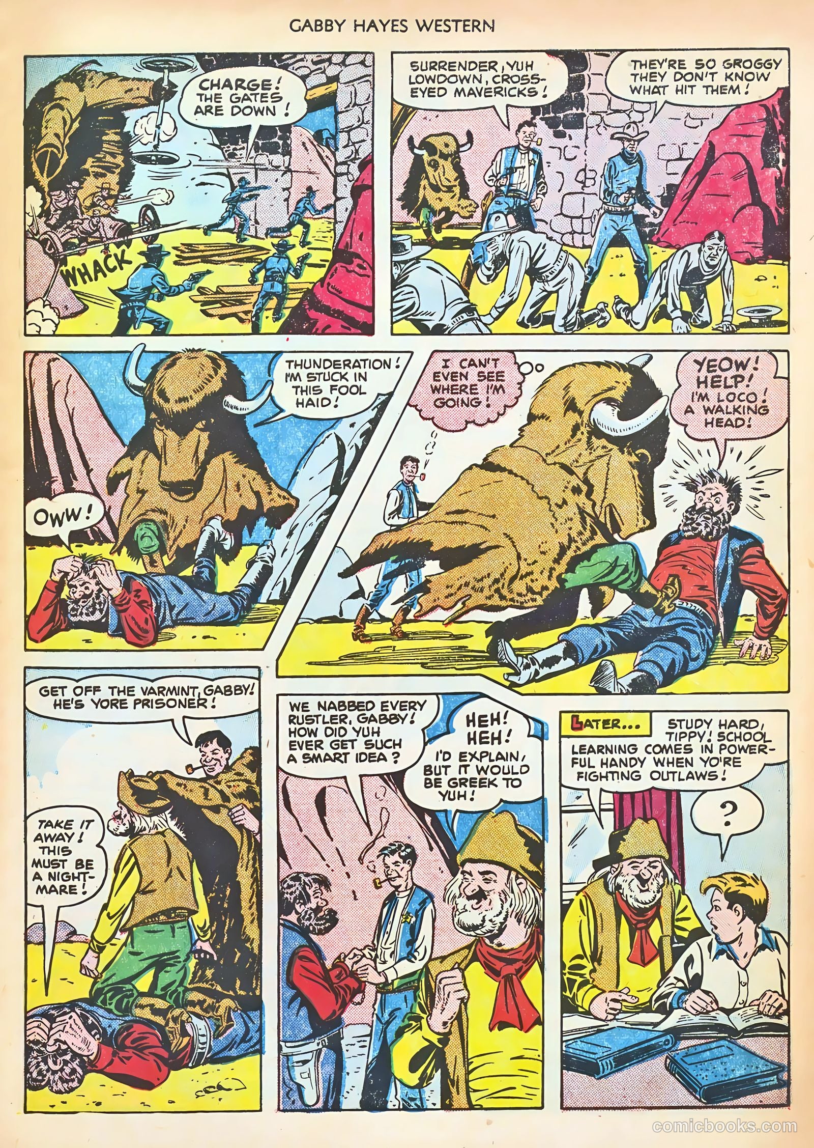 Gabby Hayes Western #32 — page 9 of 36