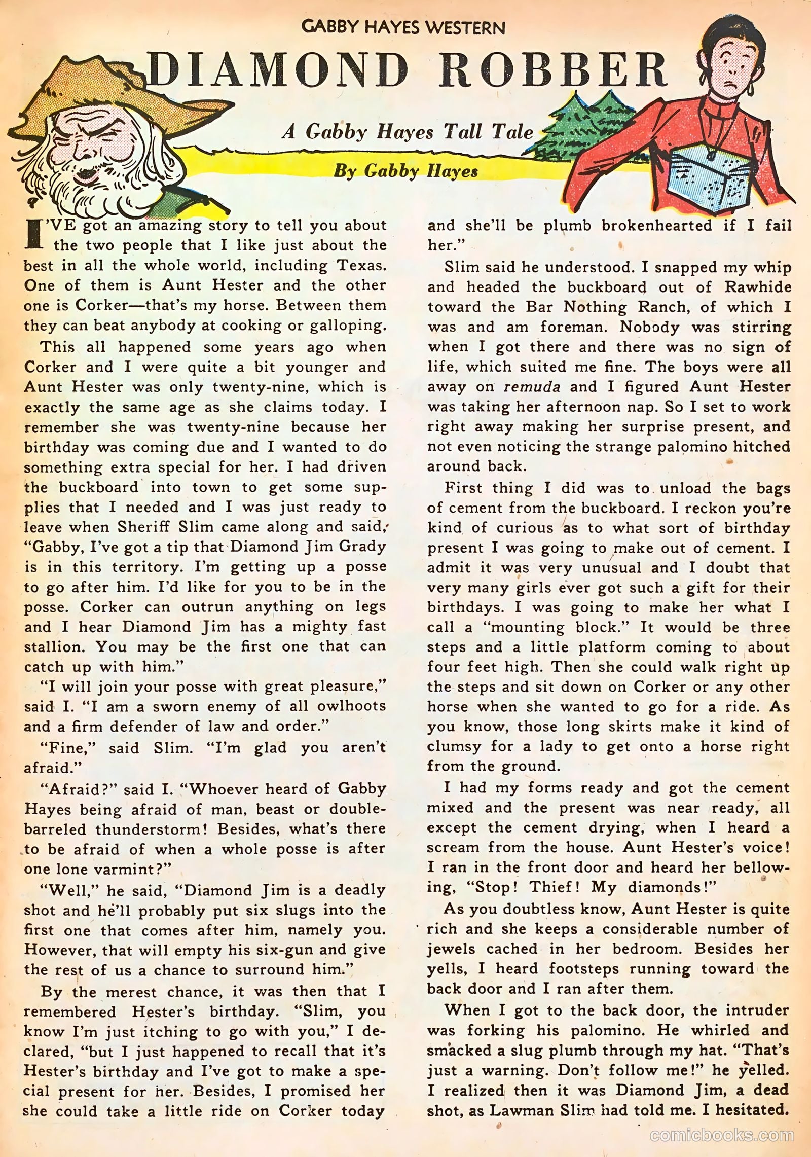 Gabby Hayes Western #32 — page 13 of 36