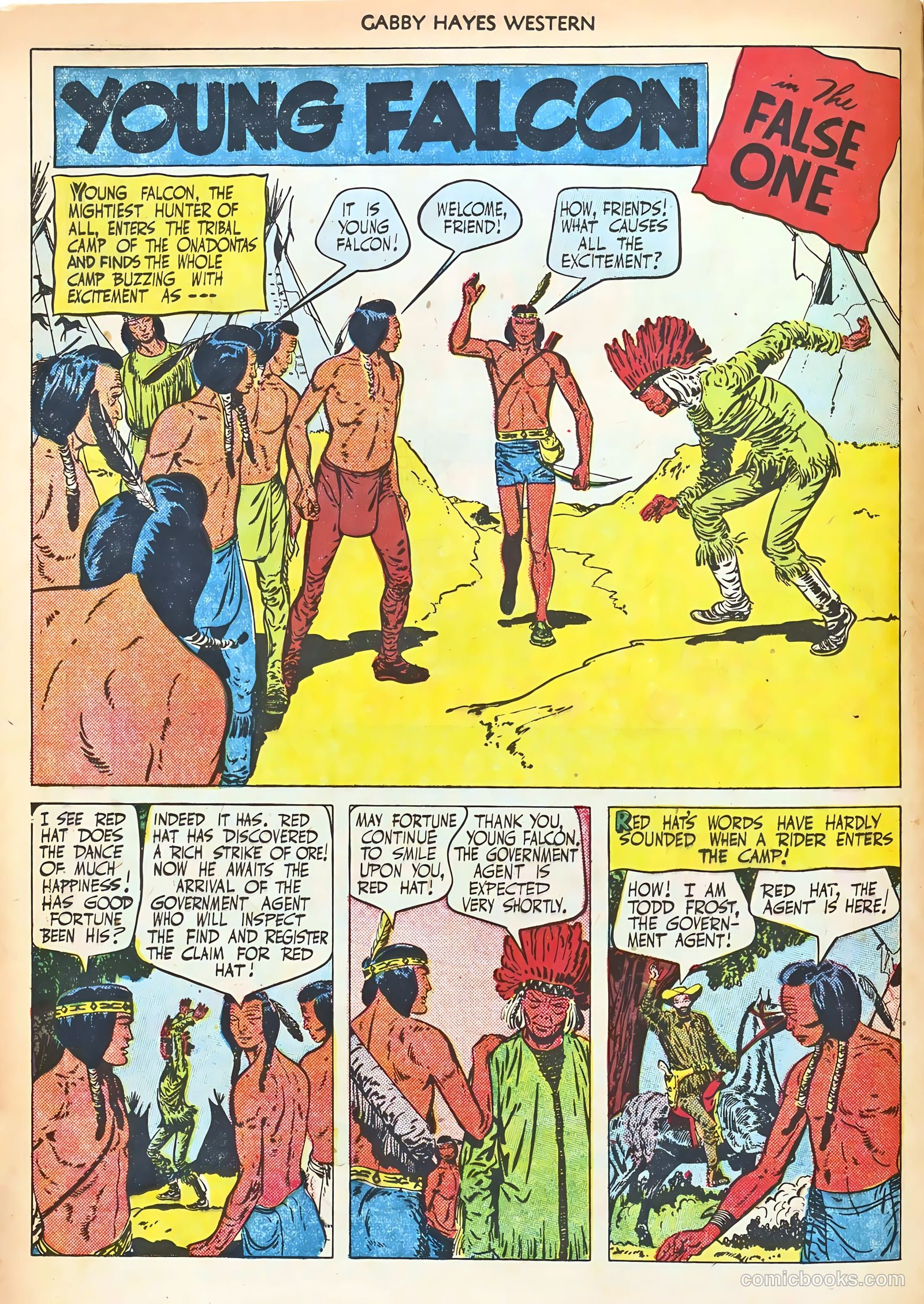 Gabby Hayes Western #32 — page 16 of 36