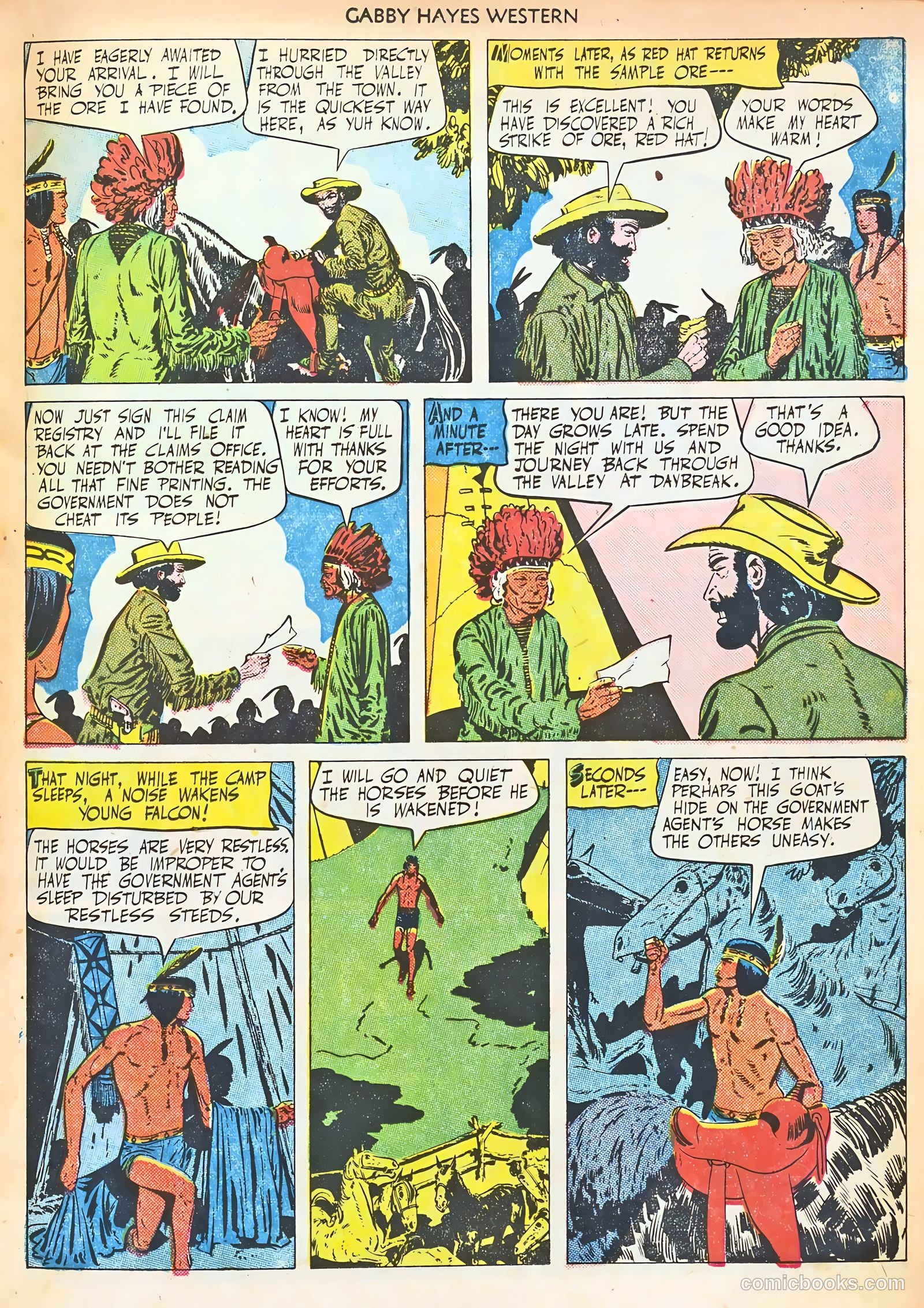 Gabby Hayes Western #32 — page 17 of 36