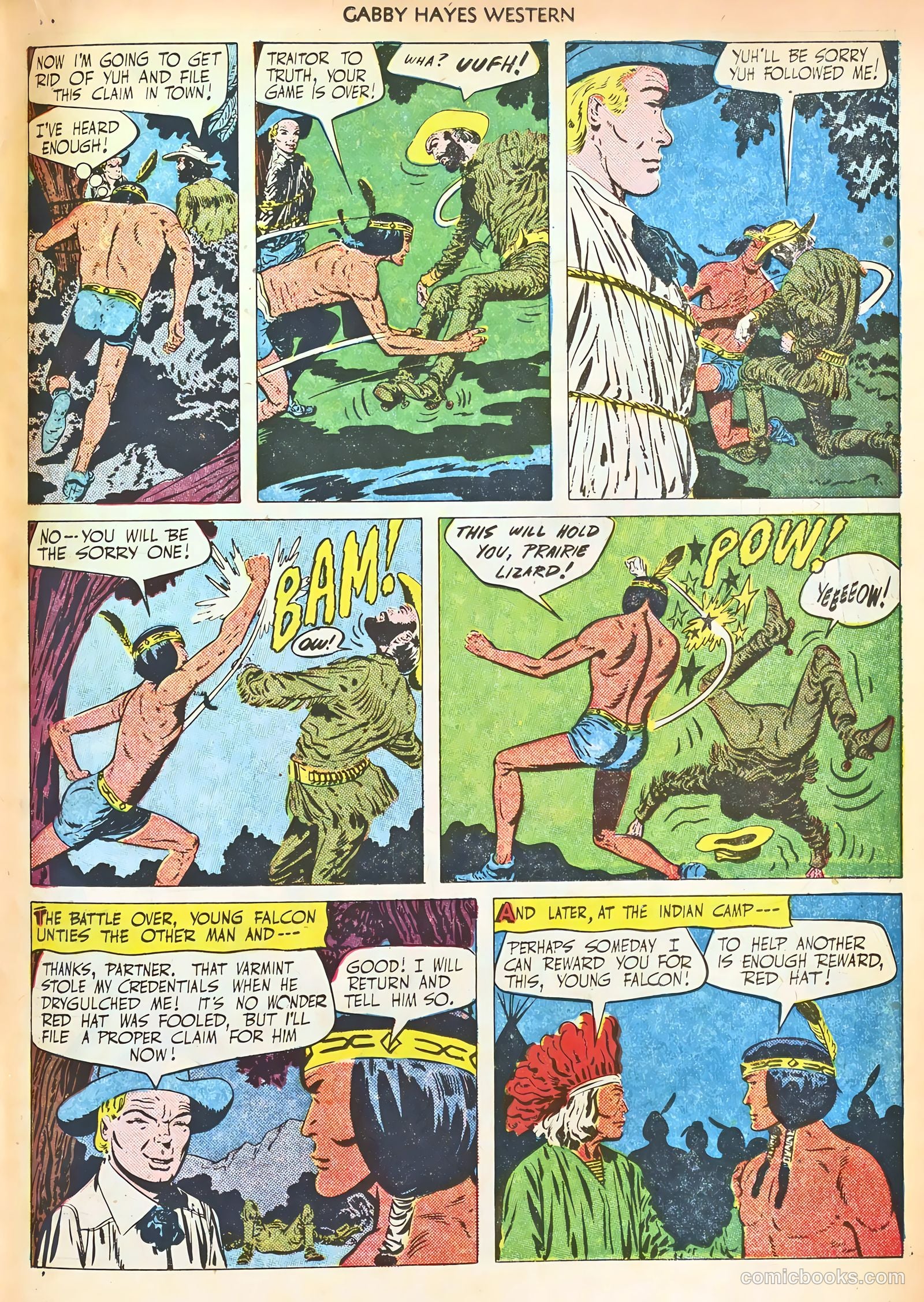 Gabby Hayes Western #32 — page 19 of 36