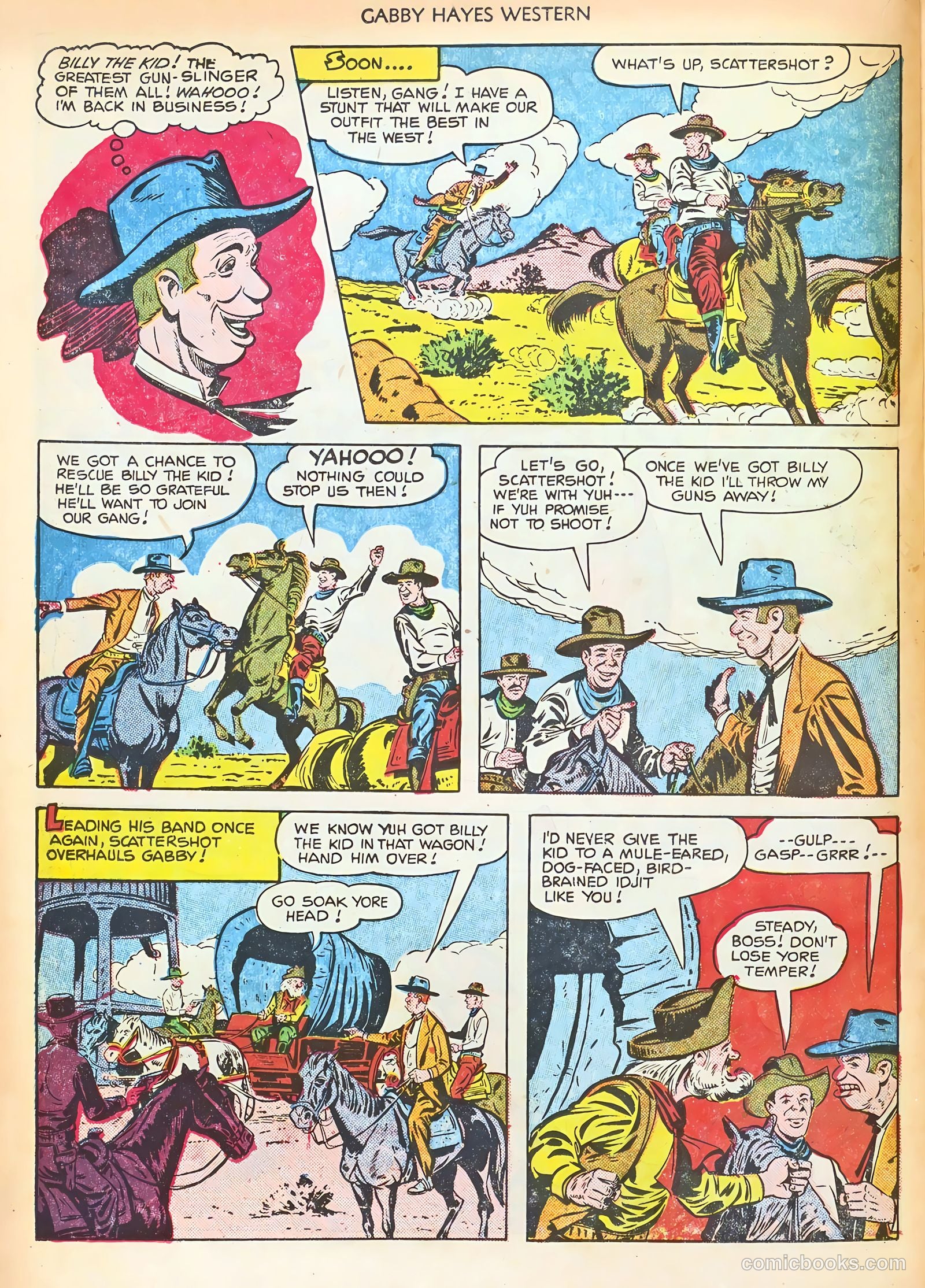 Gabby Hayes Western #32 — page 22 of 36