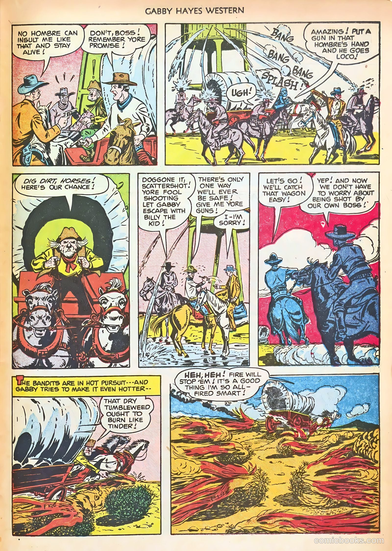 Gabby Hayes Western #32 — page 23 of 36