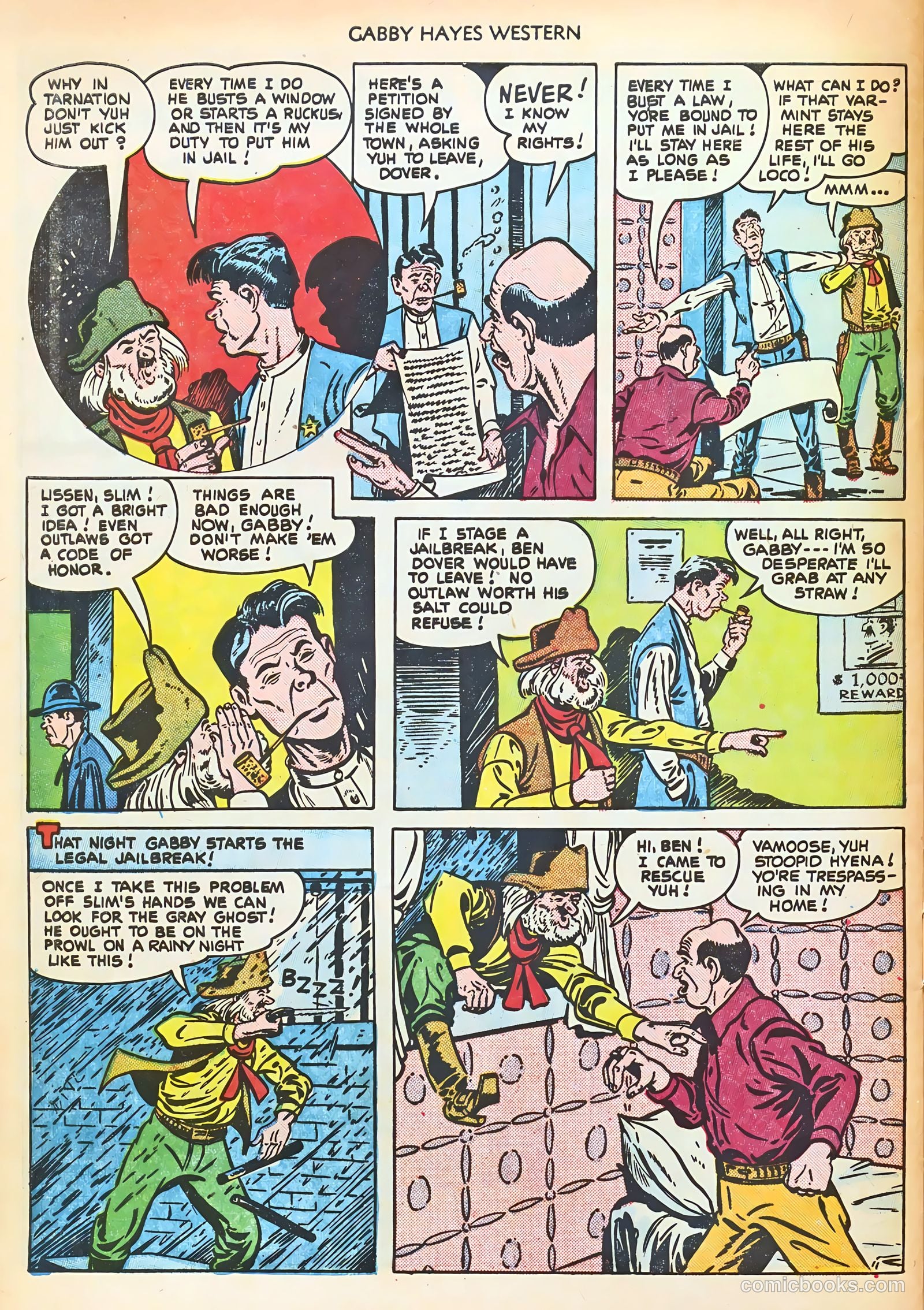 Gabby Hayes Western #32 — page 28 of 36