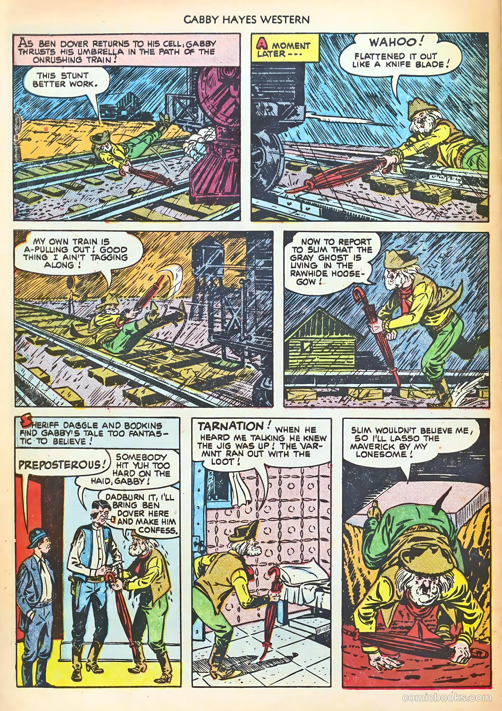 Gabby Hayes Western #32 — page 32 of 36