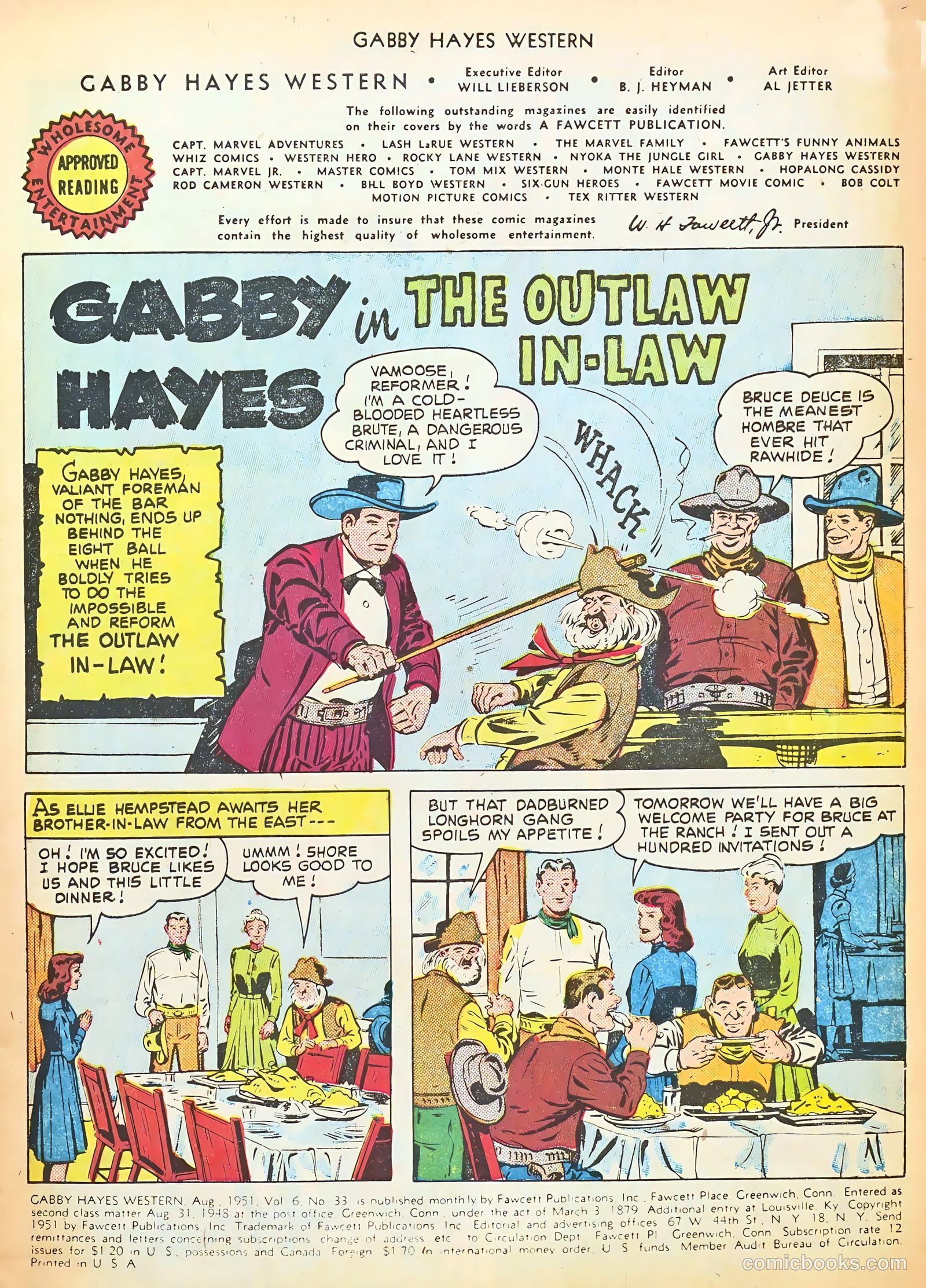 Gabby Hayes Western #33 — page 3 of 36