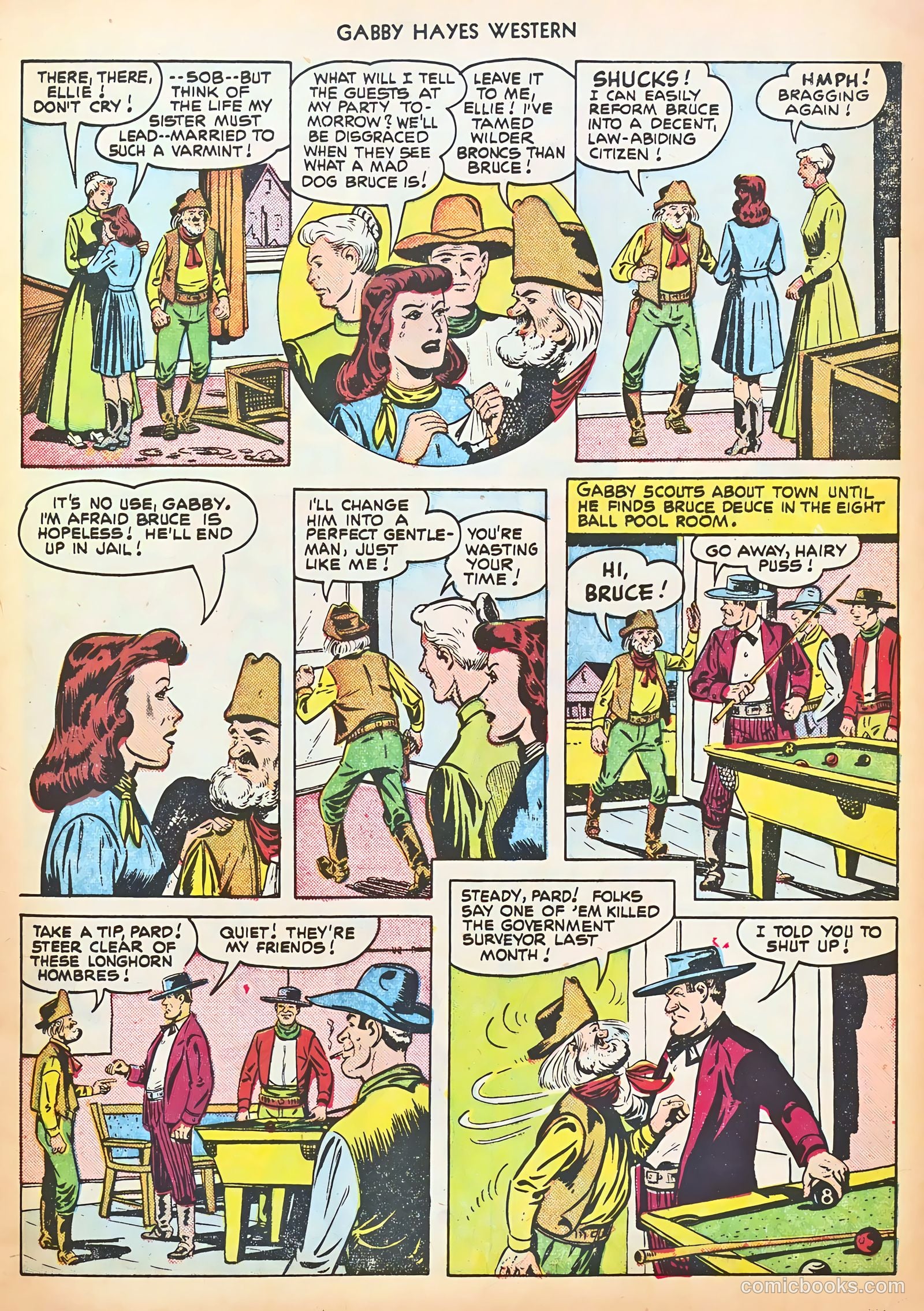 Gabby Hayes Western #33 — page 5 of 36