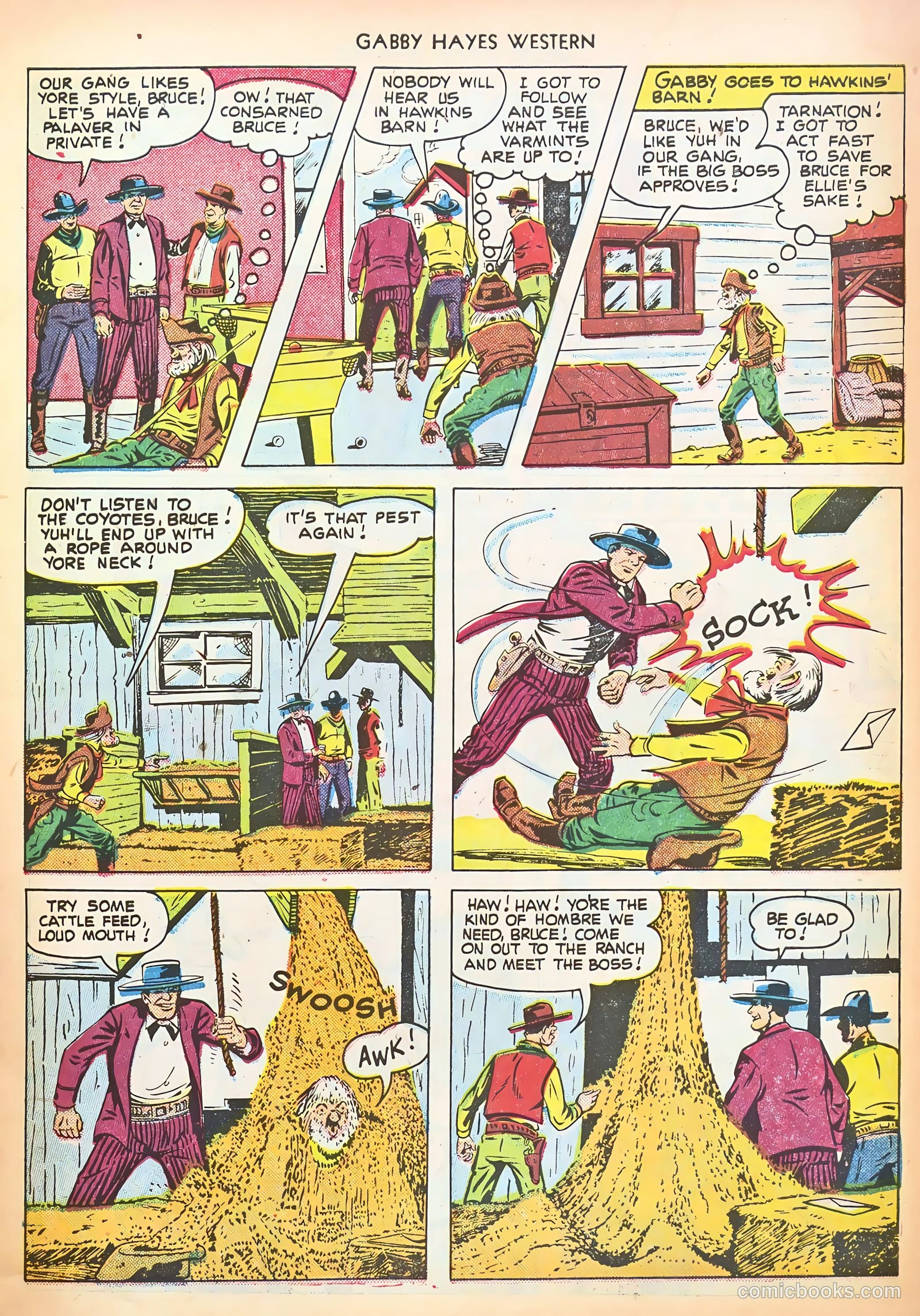 Gabby Hayes Western #33 — page 7 of 36