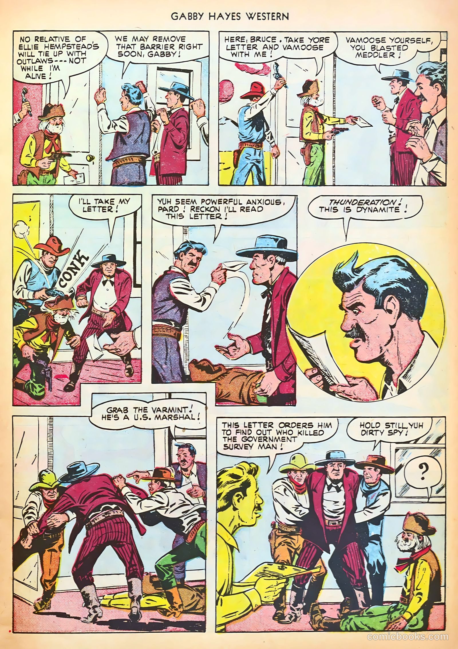 Gabby Hayes Western #33 — page 9 of 36