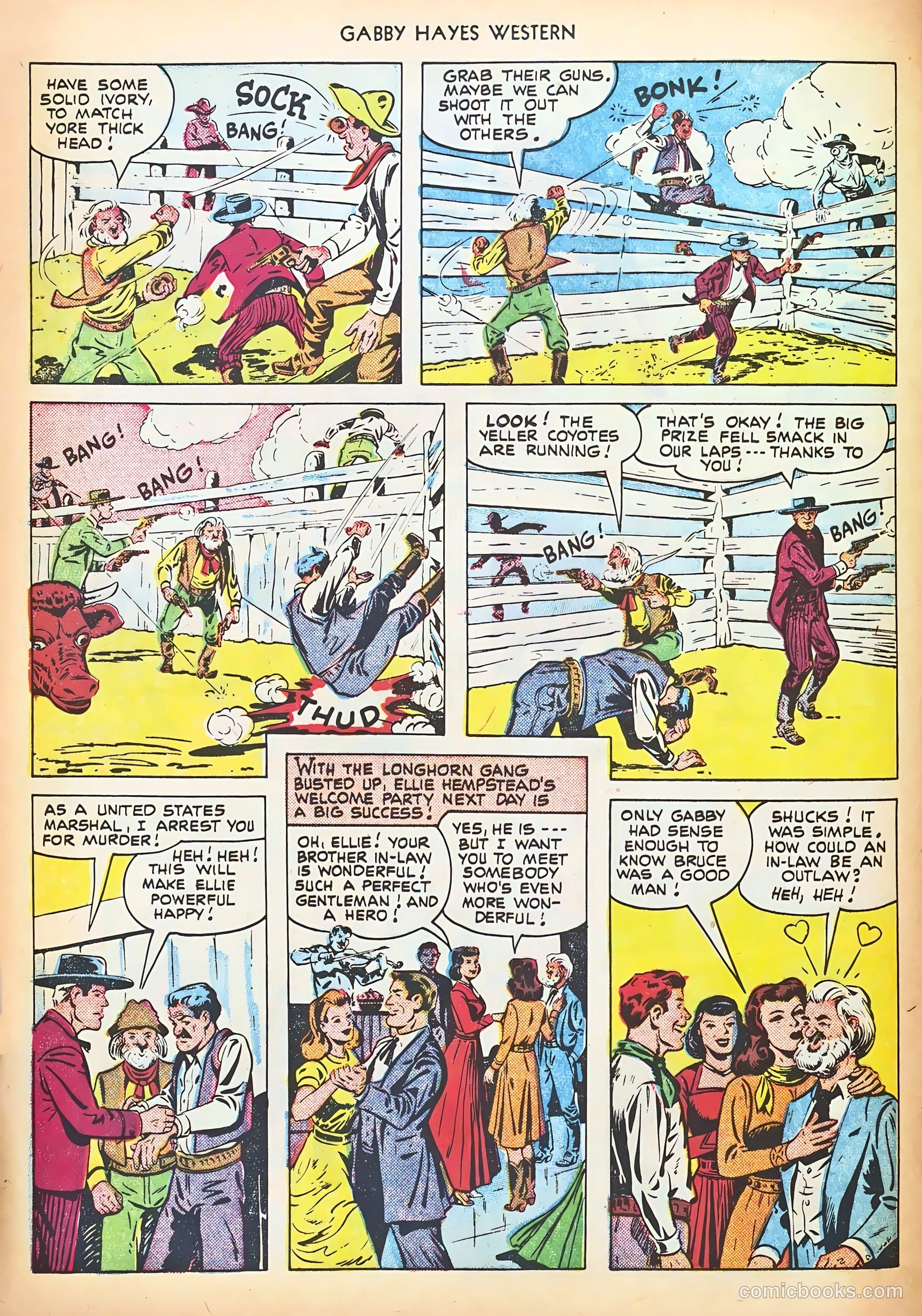 Gabby Hayes Western #33 — page 12 of 36