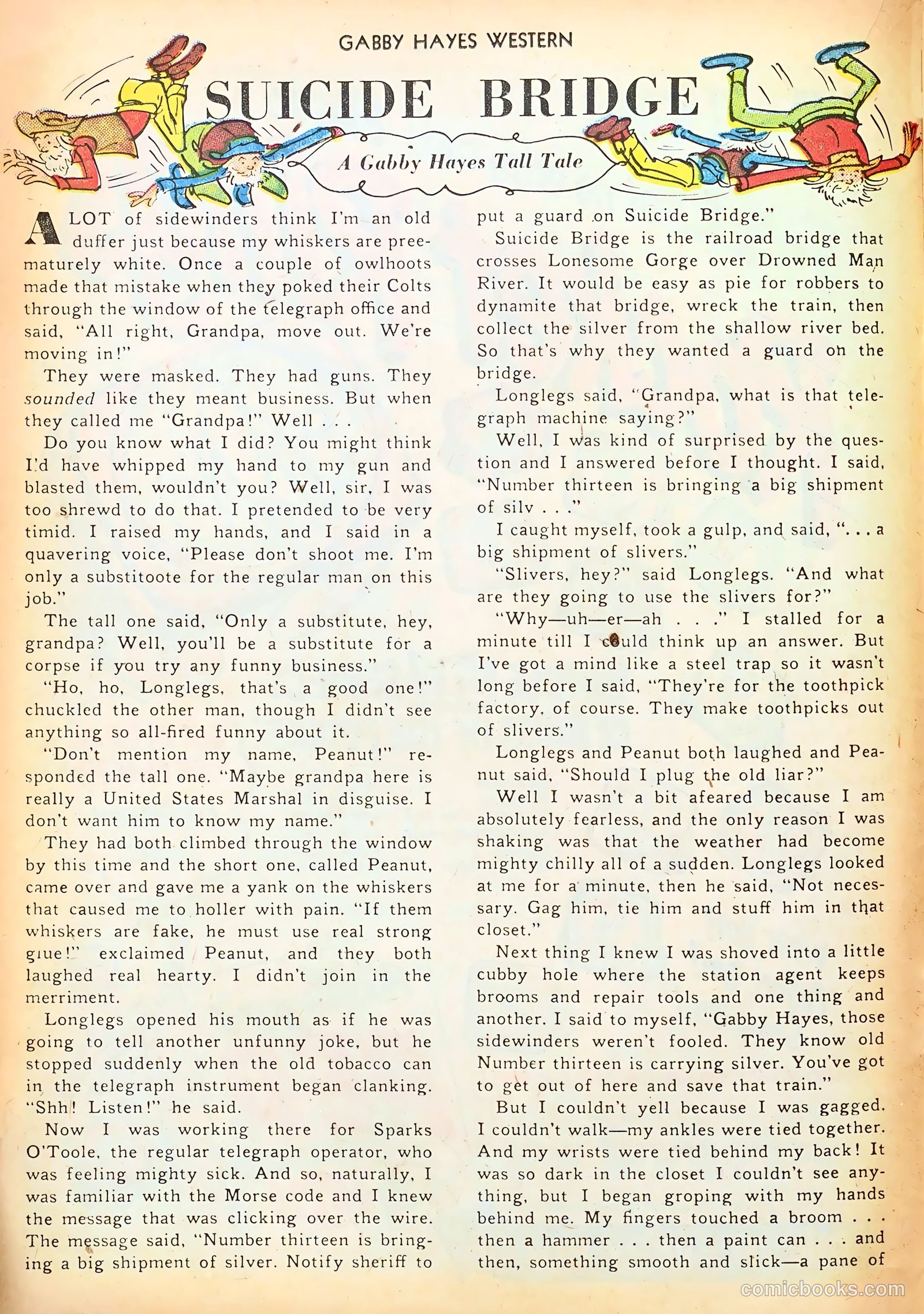 Gabby Hayes Western #33 — page 14 of 36